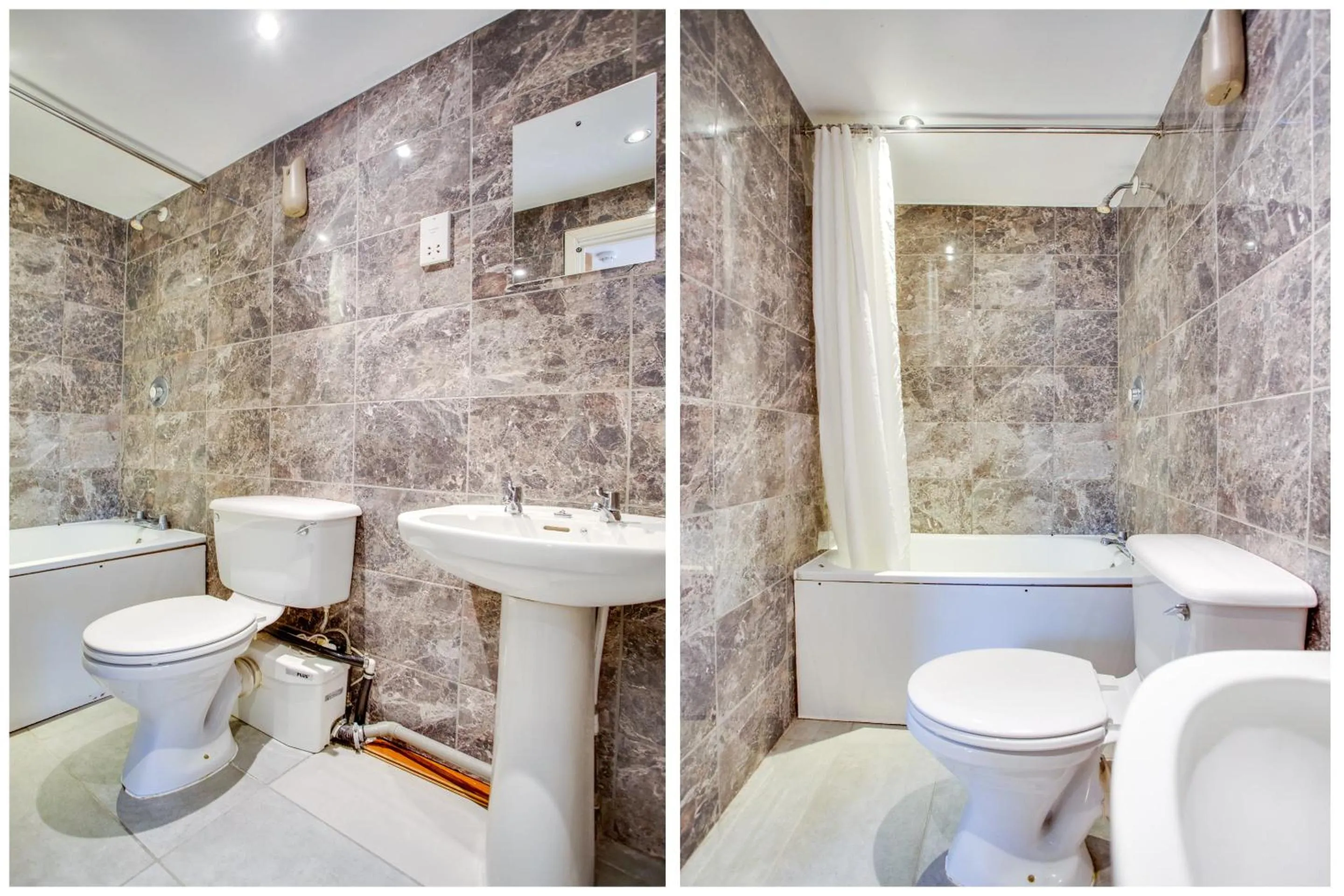 Bathroom in Somerset Hotel Baker Street London