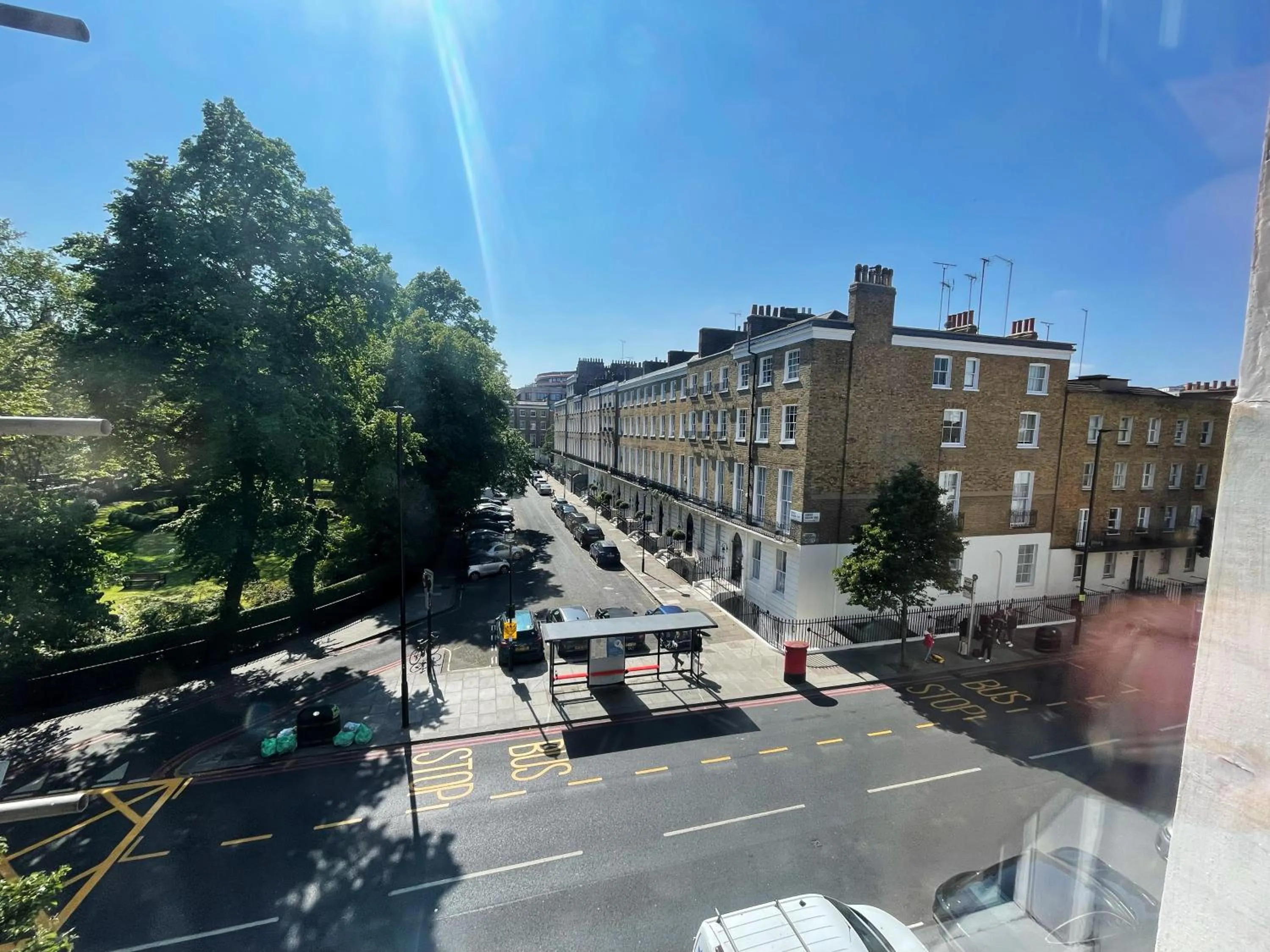 Property building in Somerset Hotel Baker Street London