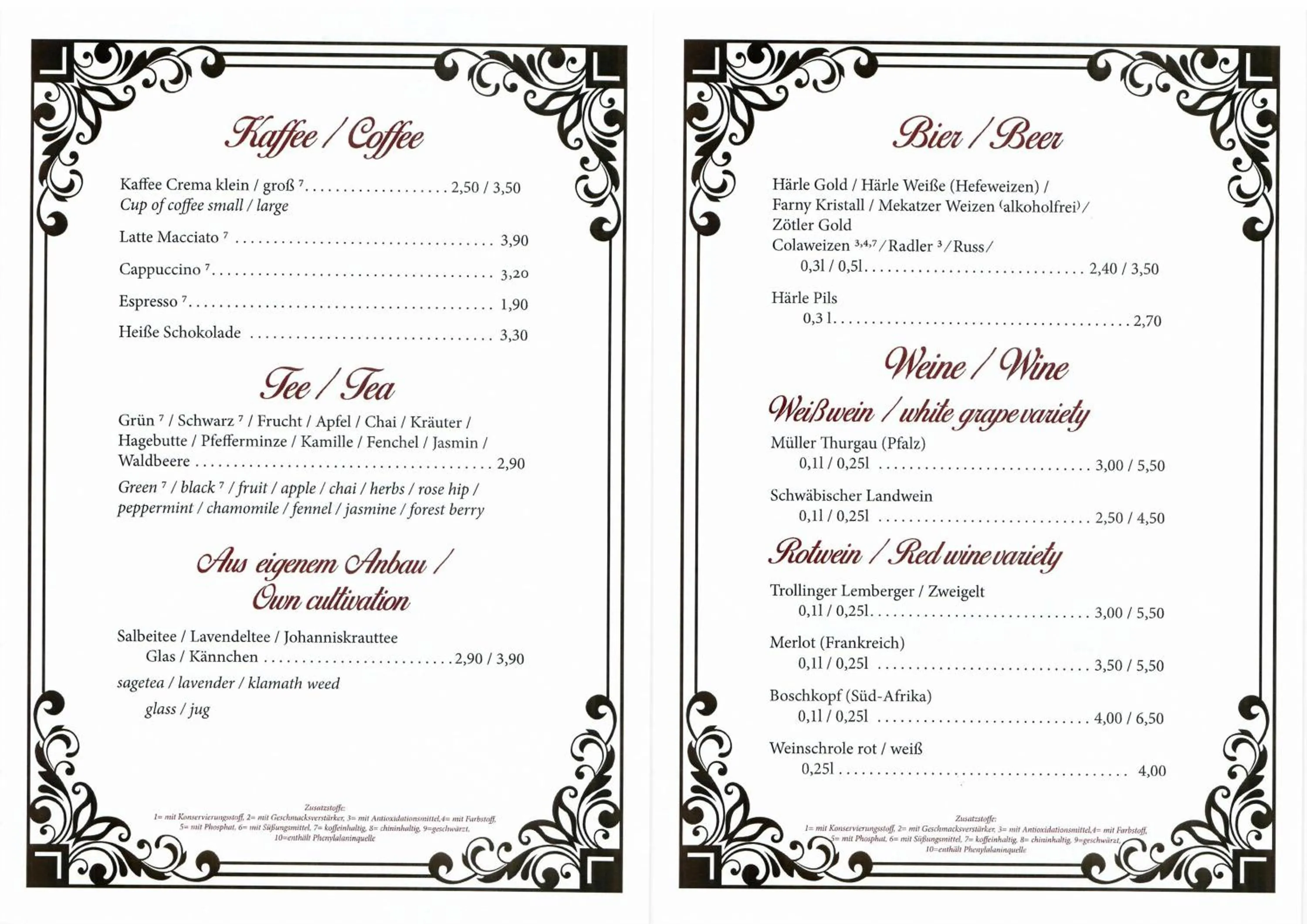 Restaurant/places to eat in Gesundheitshotel Rössle