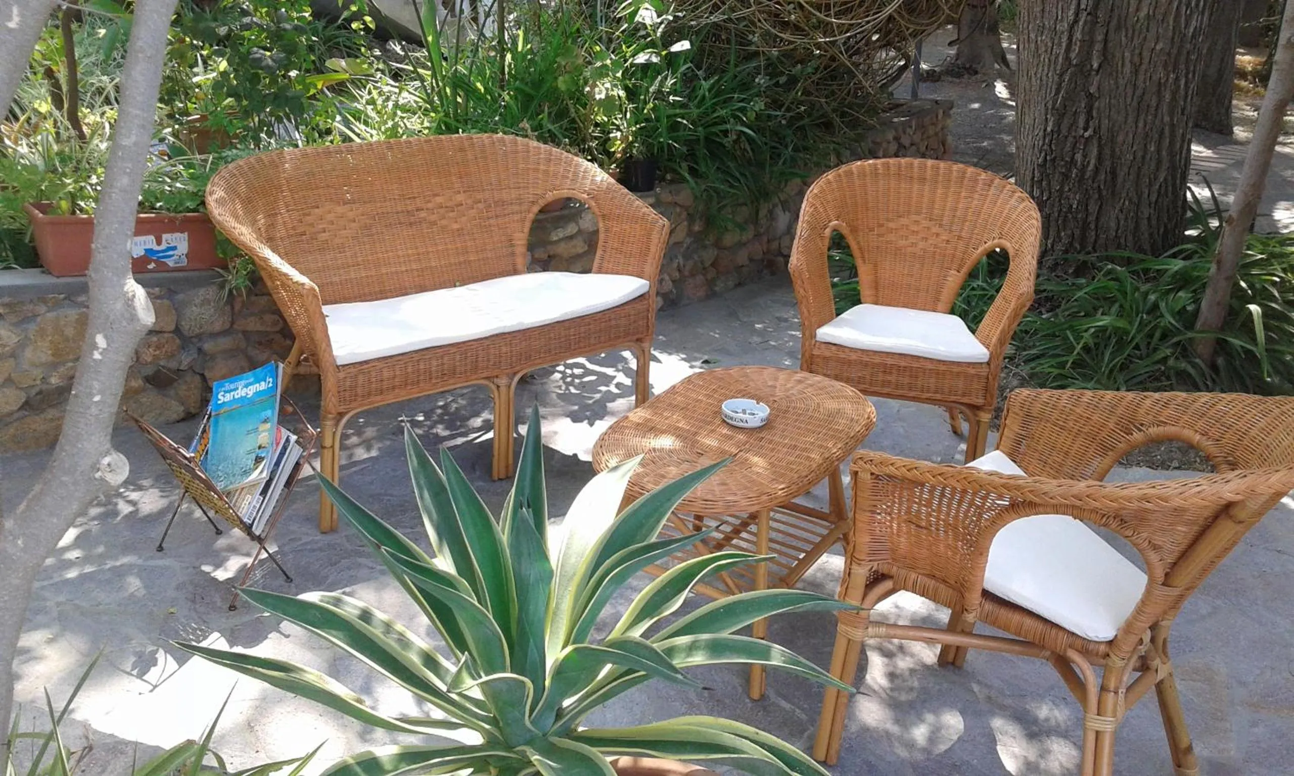 Garden in B&B Il Girasole