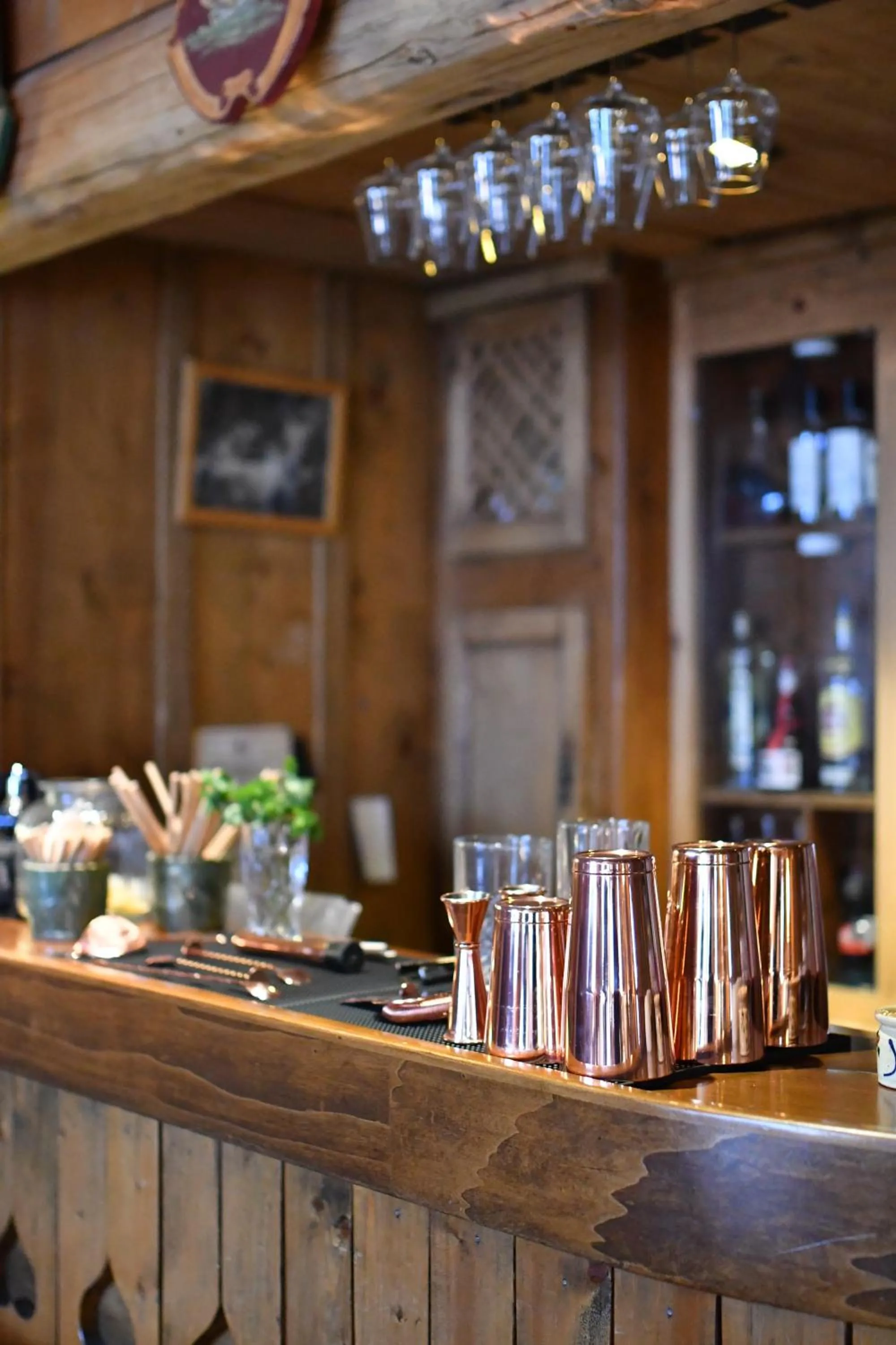 Lounge or bar in Au Coin Du Feu