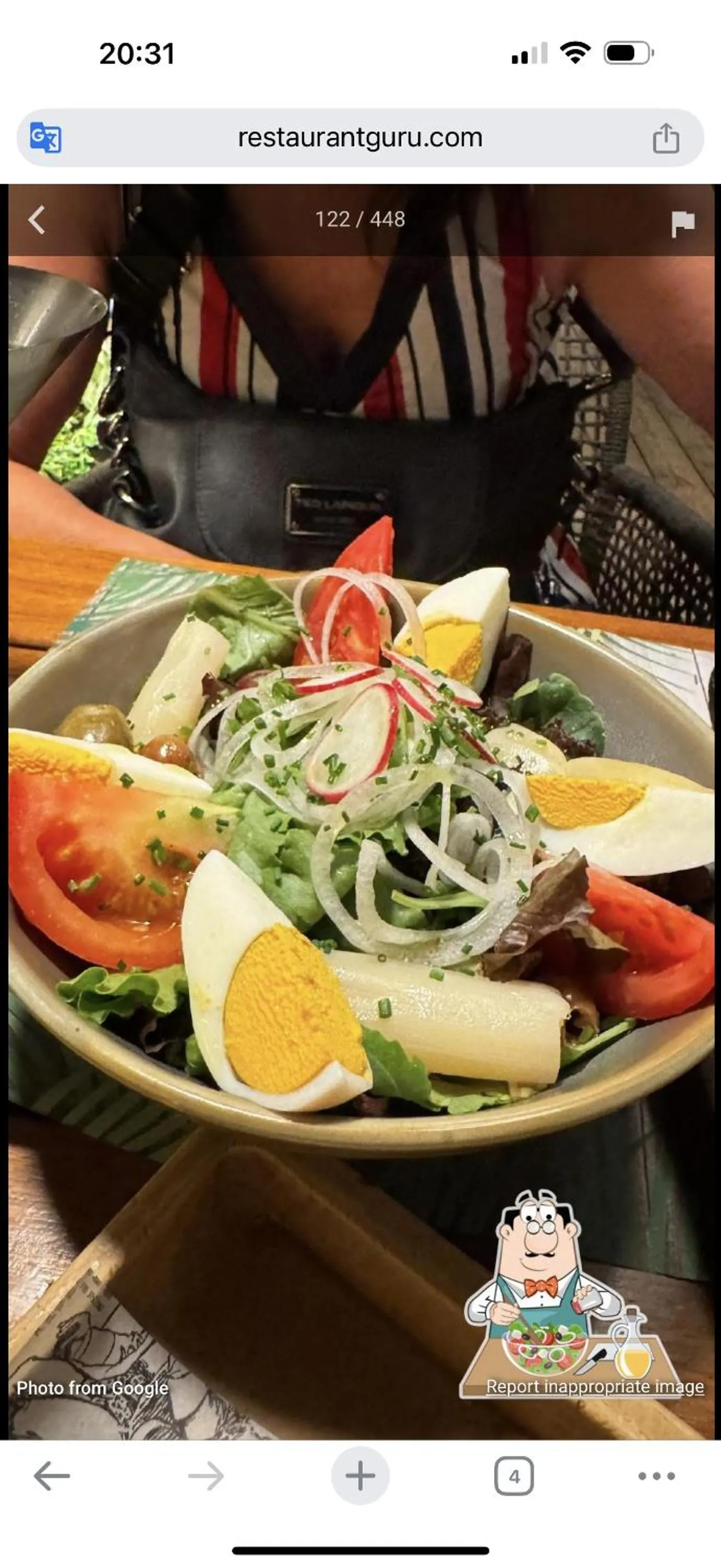 Restaurant/places to eat in Hotel Le Sully