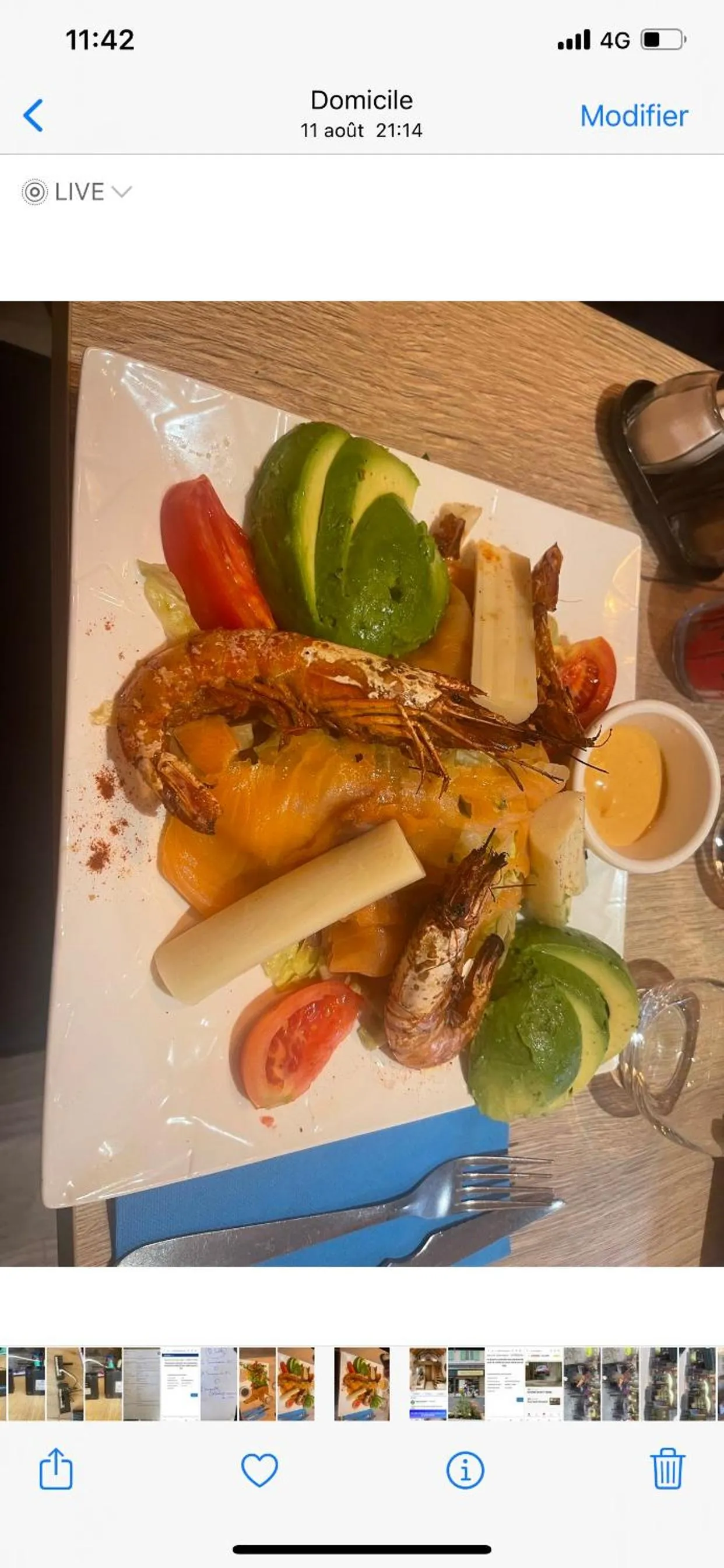 Restaurant/places to eat in Hotel Le Sully
