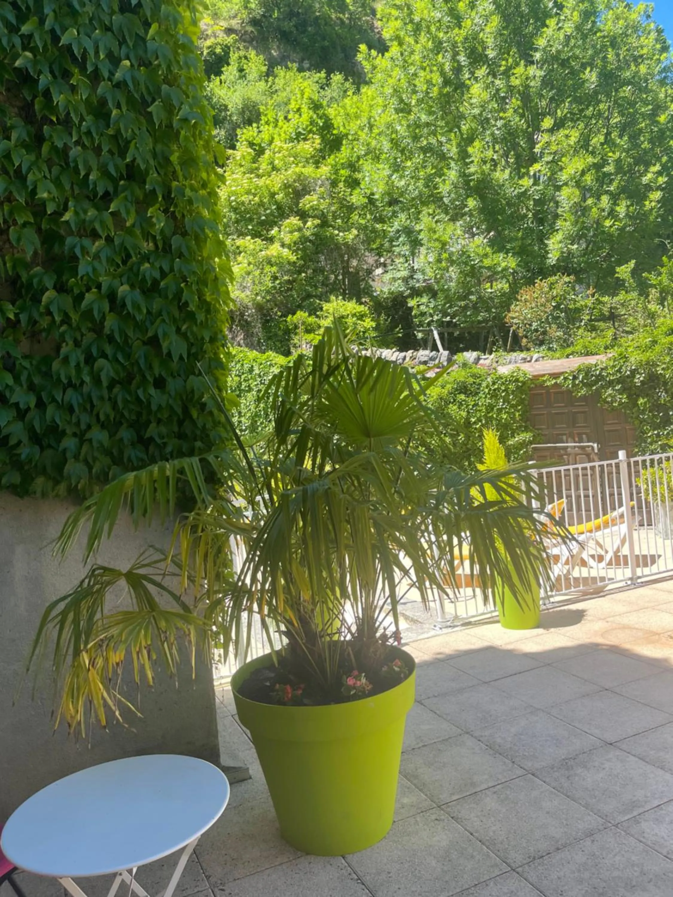 Balcony/Terrace in Hotel Le Sully