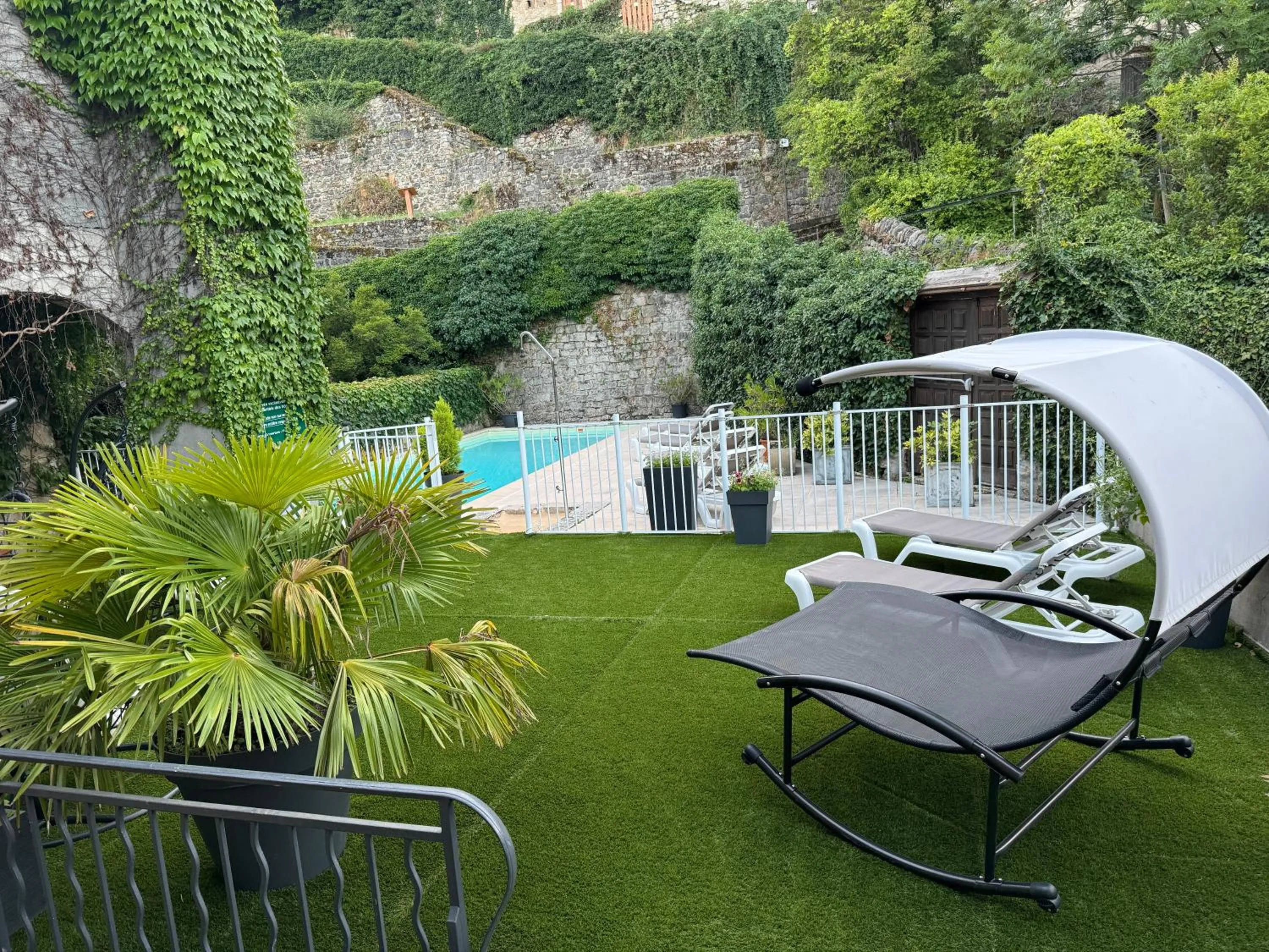 Natural landscape in Hotel Le Sully