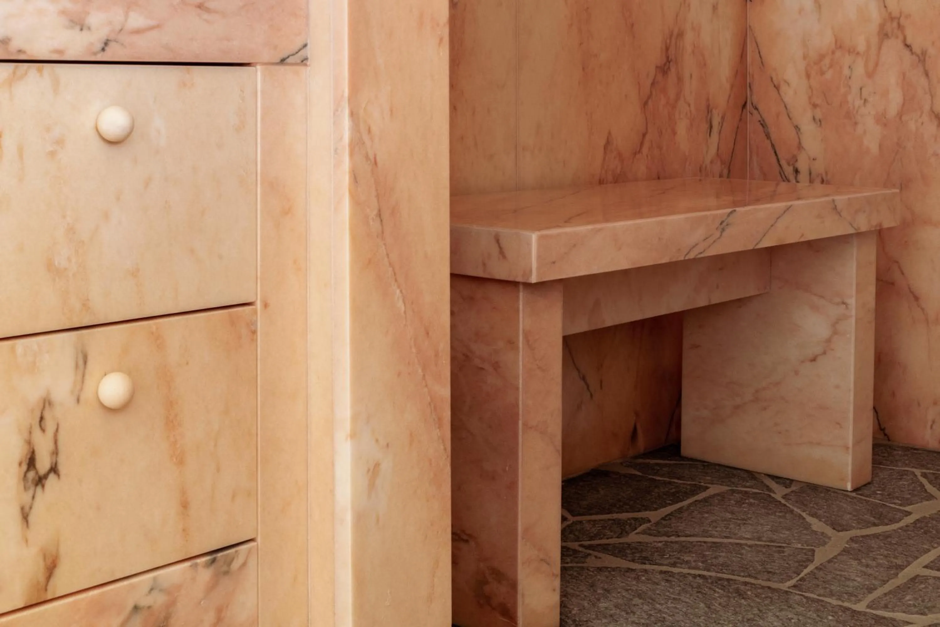 Bathroom in Cap d'Antibes Beach Hotel