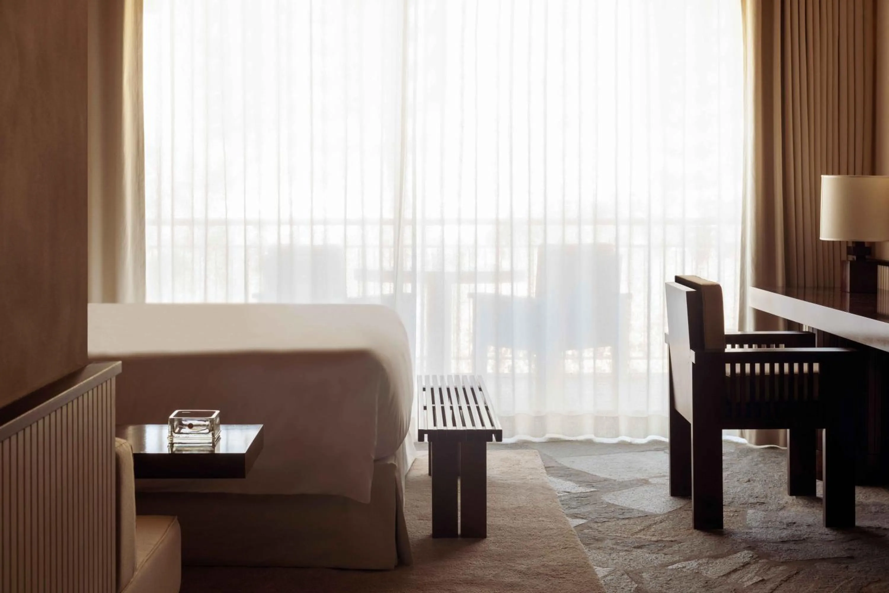 Bedroom in Cap d'Antibes Beach Hotel