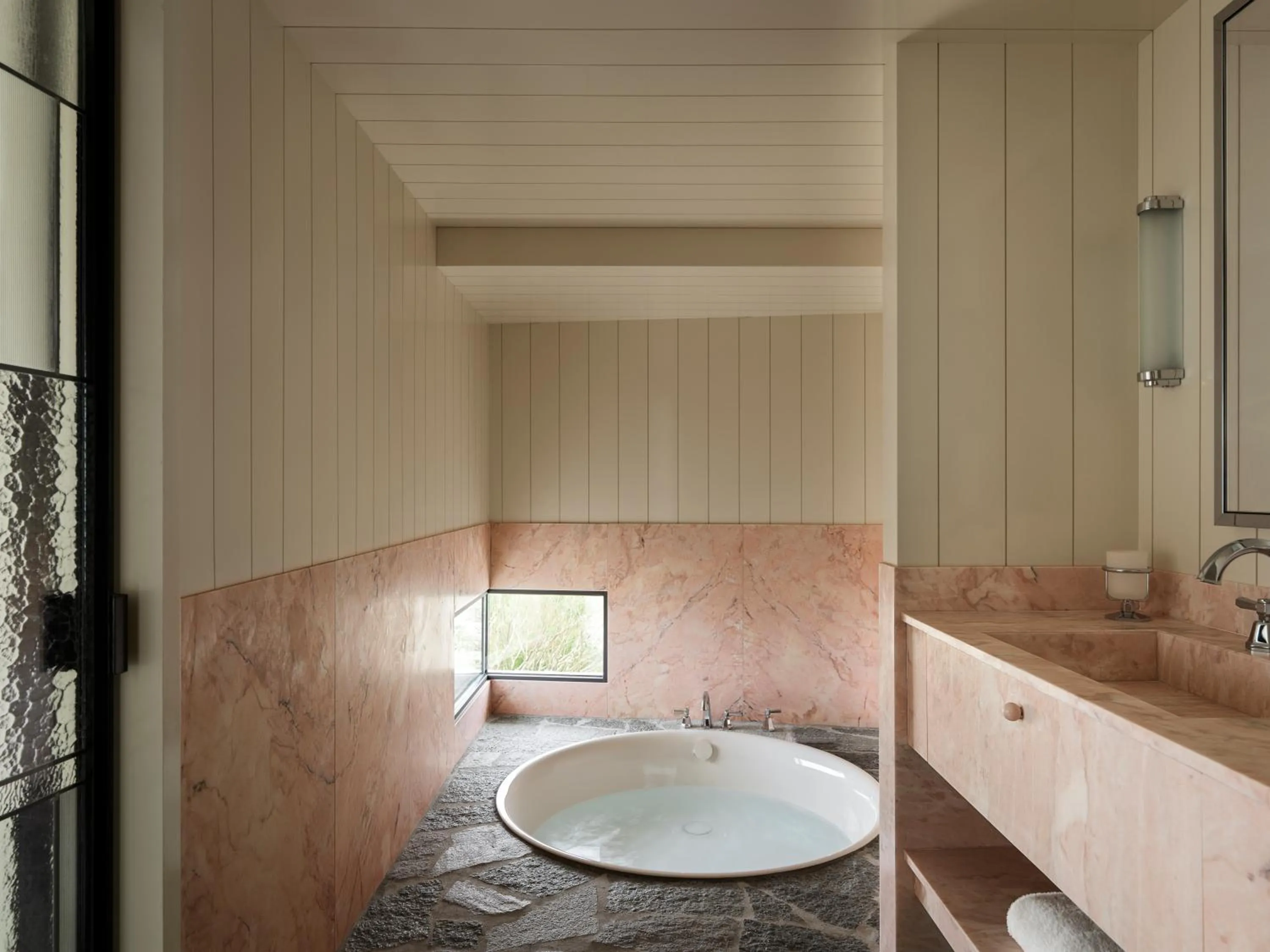 Bathroom in Cap d'Antibes Beach Hotel