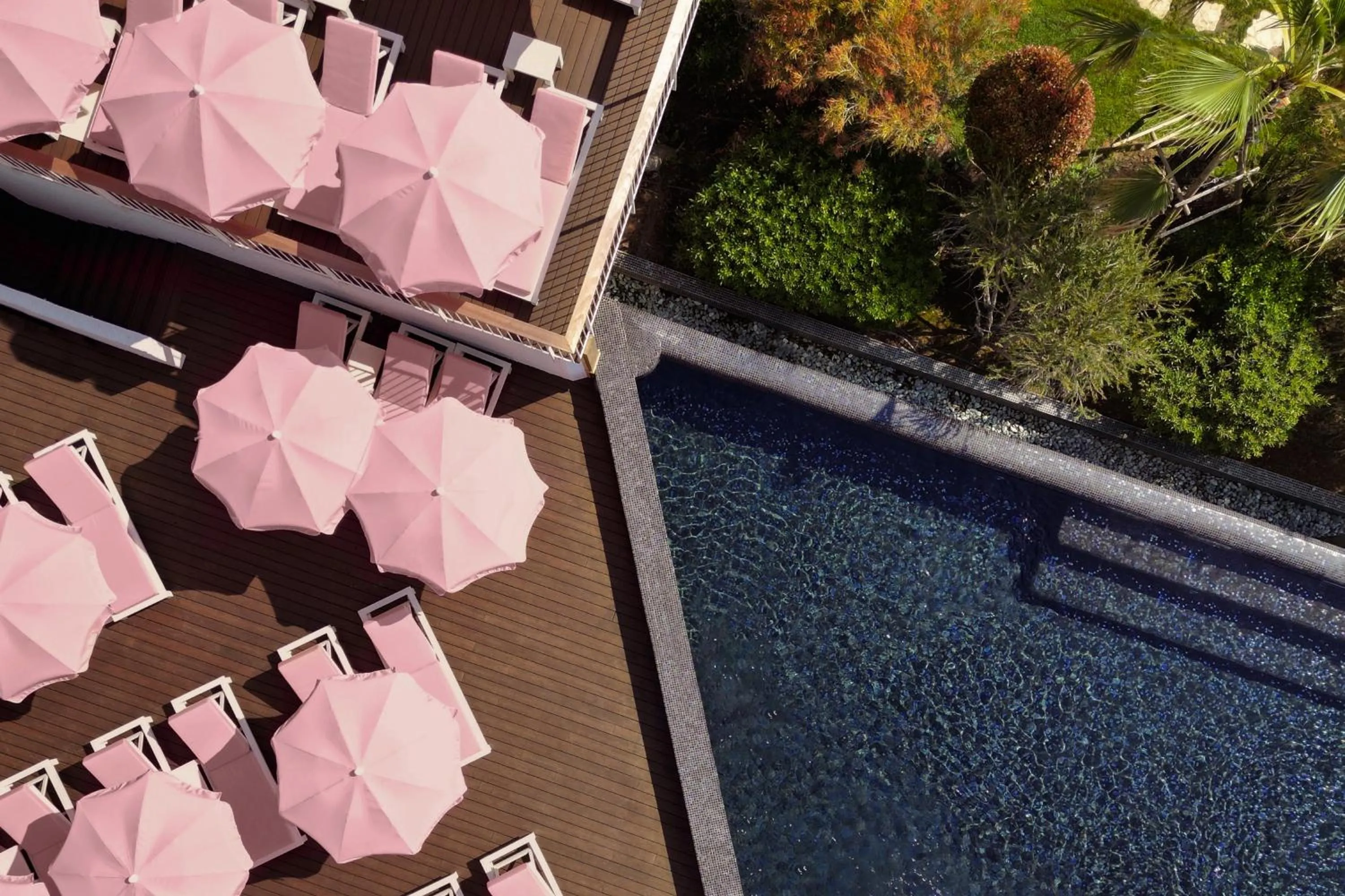 Bird's eye view in Cap d'Antibes Beach Hotel