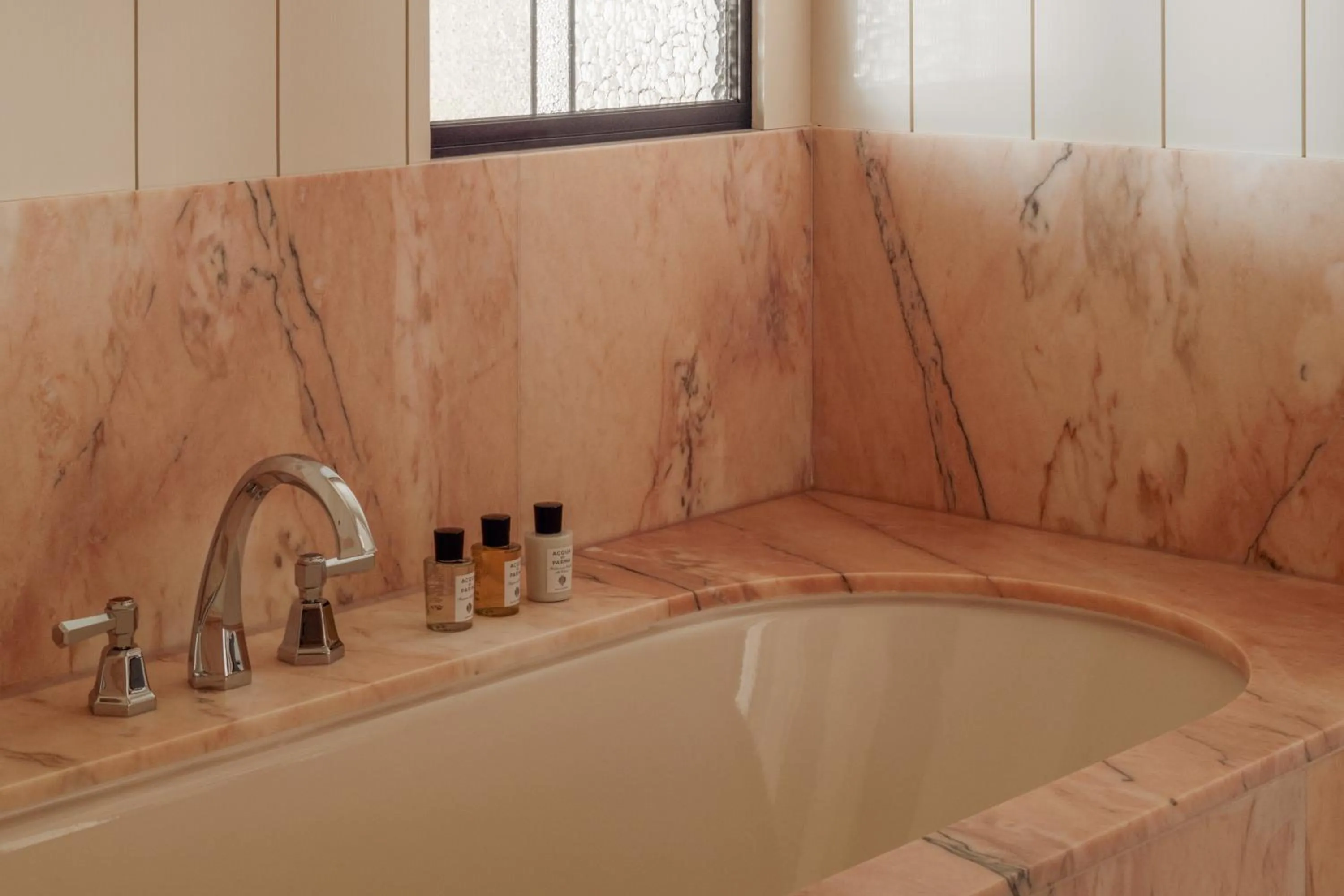 Bathroom in Cap d'Antibes Beach Hotel