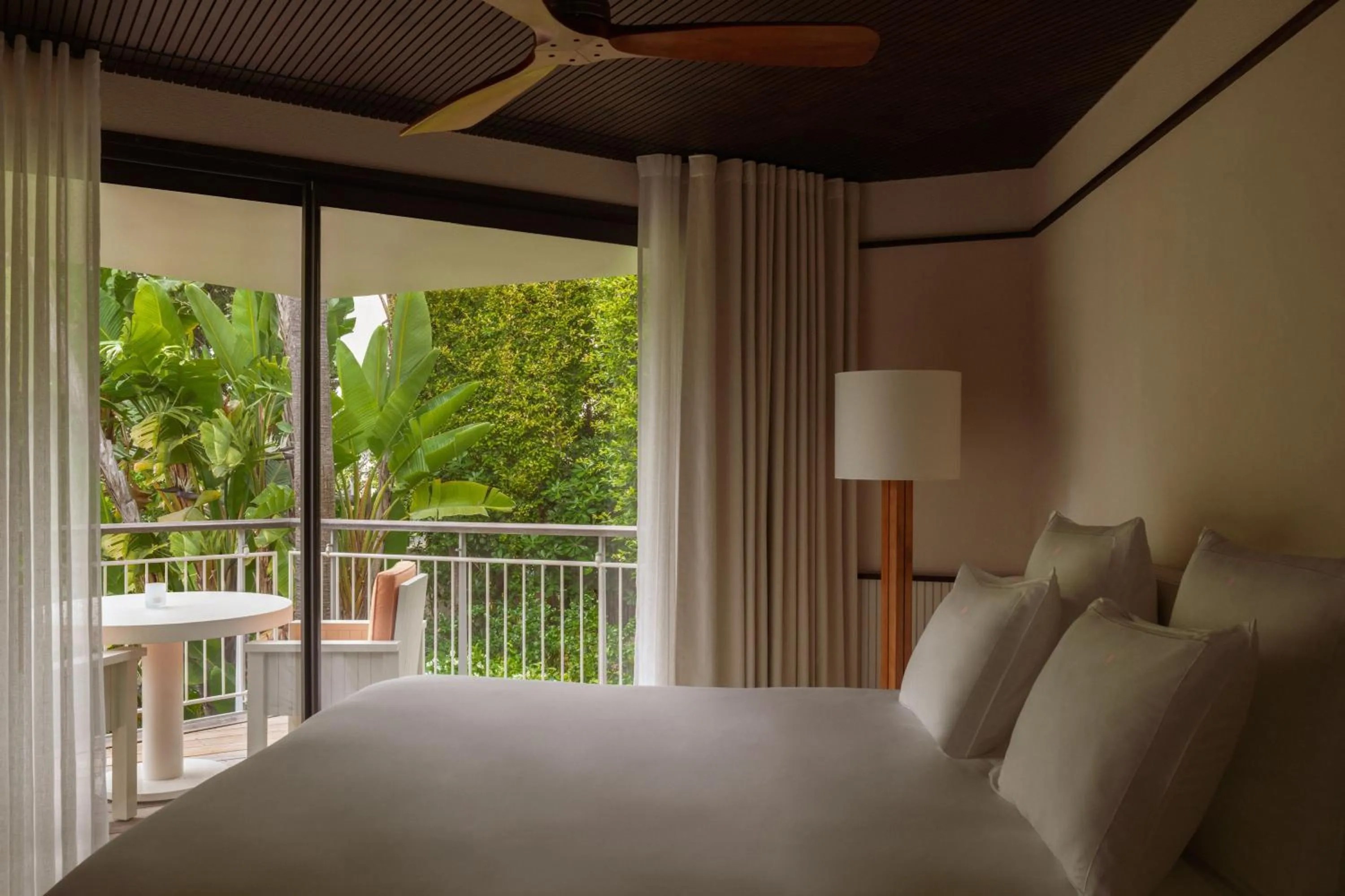 Bed in Cap d'Antibes Beach Hotel