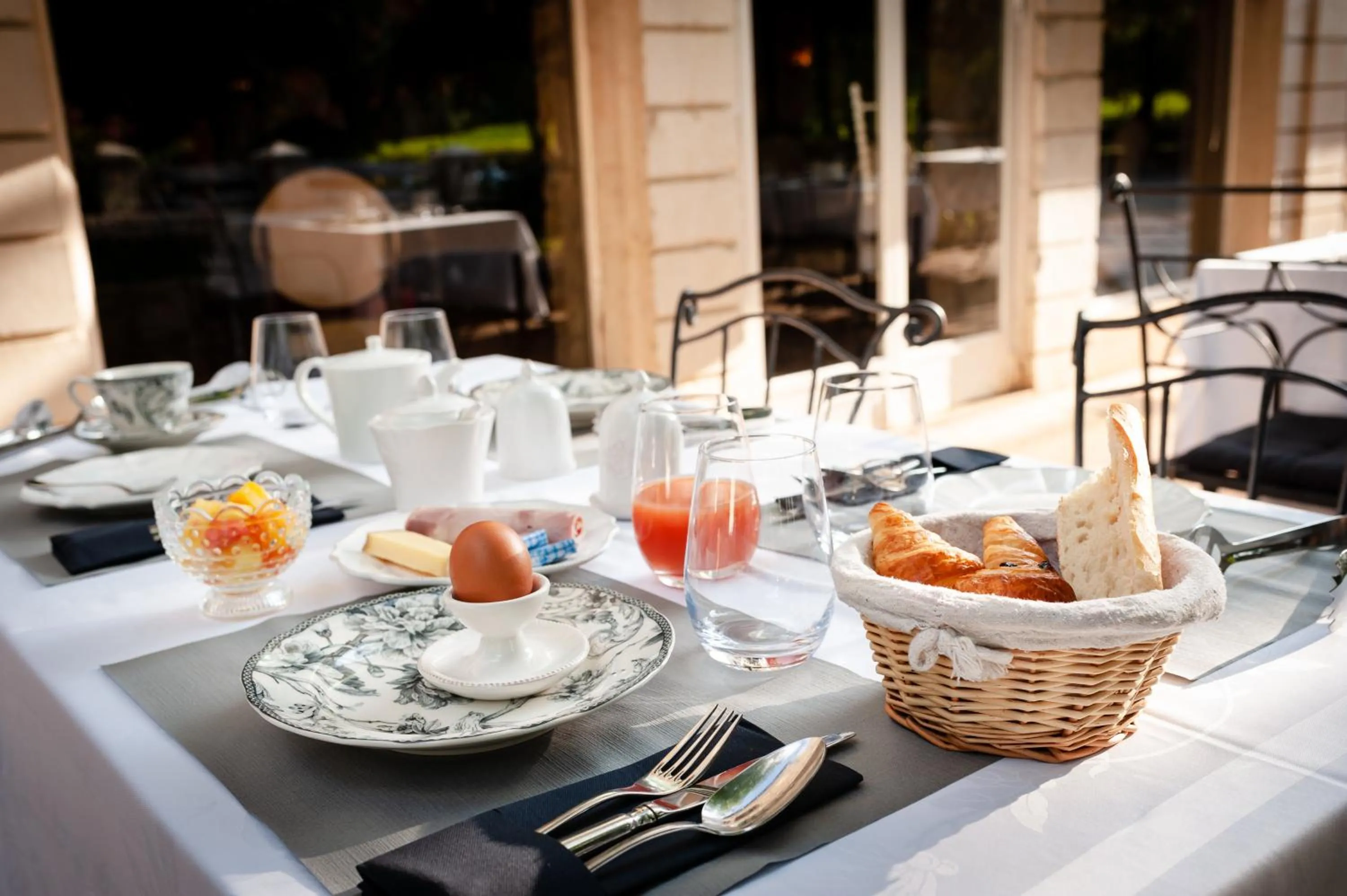 Breakfast in Hôtel La Gentilhommière
