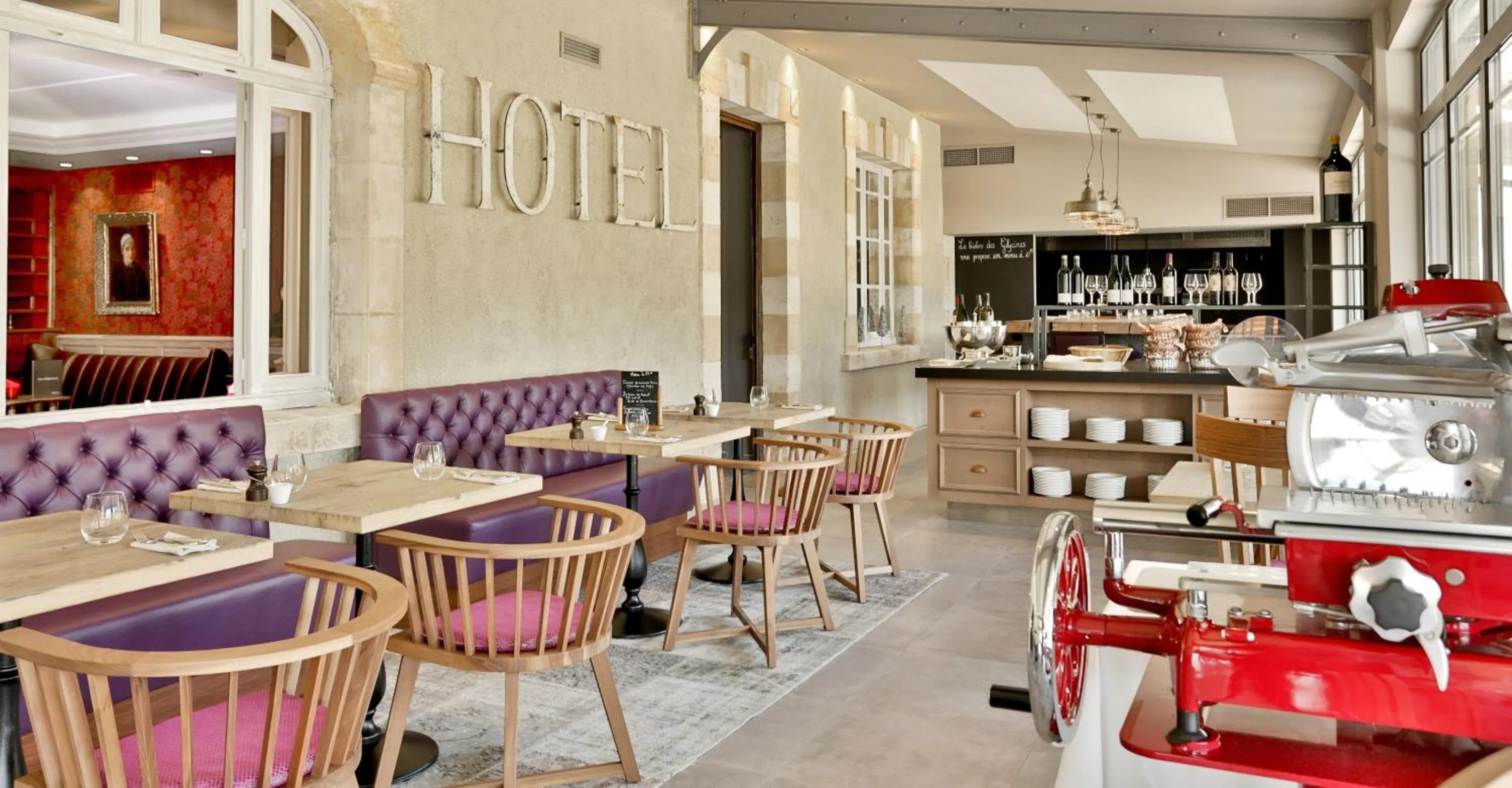 Restaurant/places to eat in Les Glycines - Hôtel & Spa - Teritoria