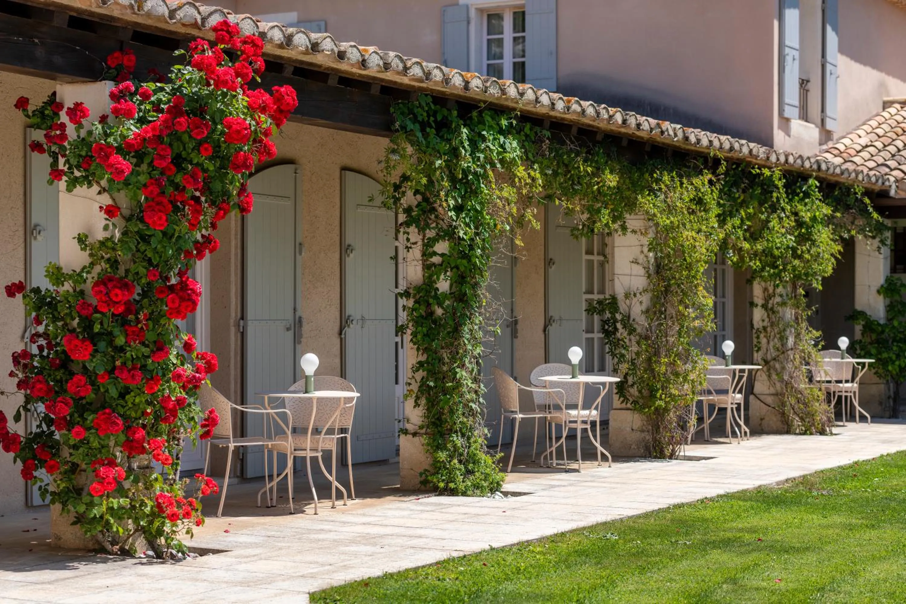 Patio in Mas de l'Oulivié