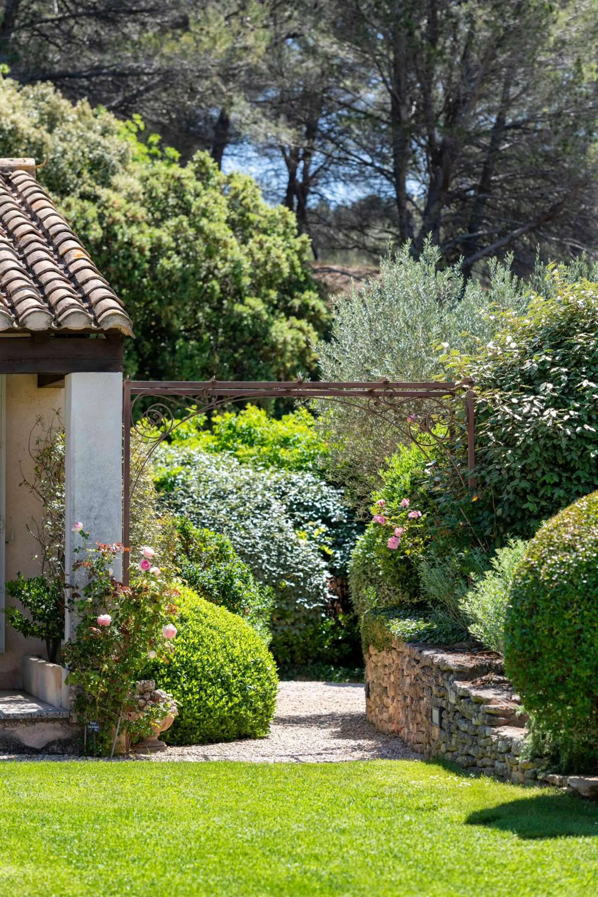 Garden in Mas de l'Oulivié