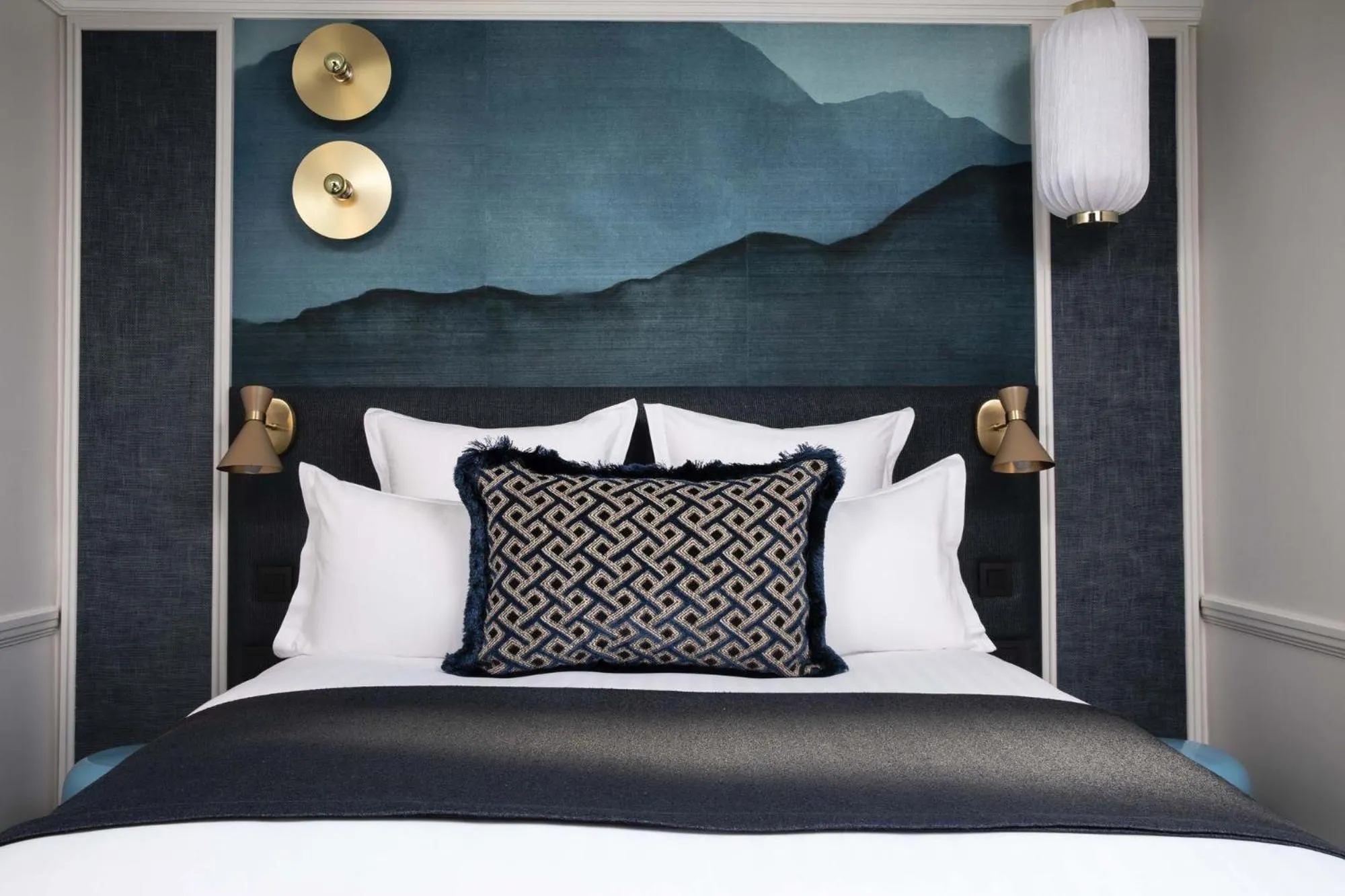 Bed in Hôtel Gramont