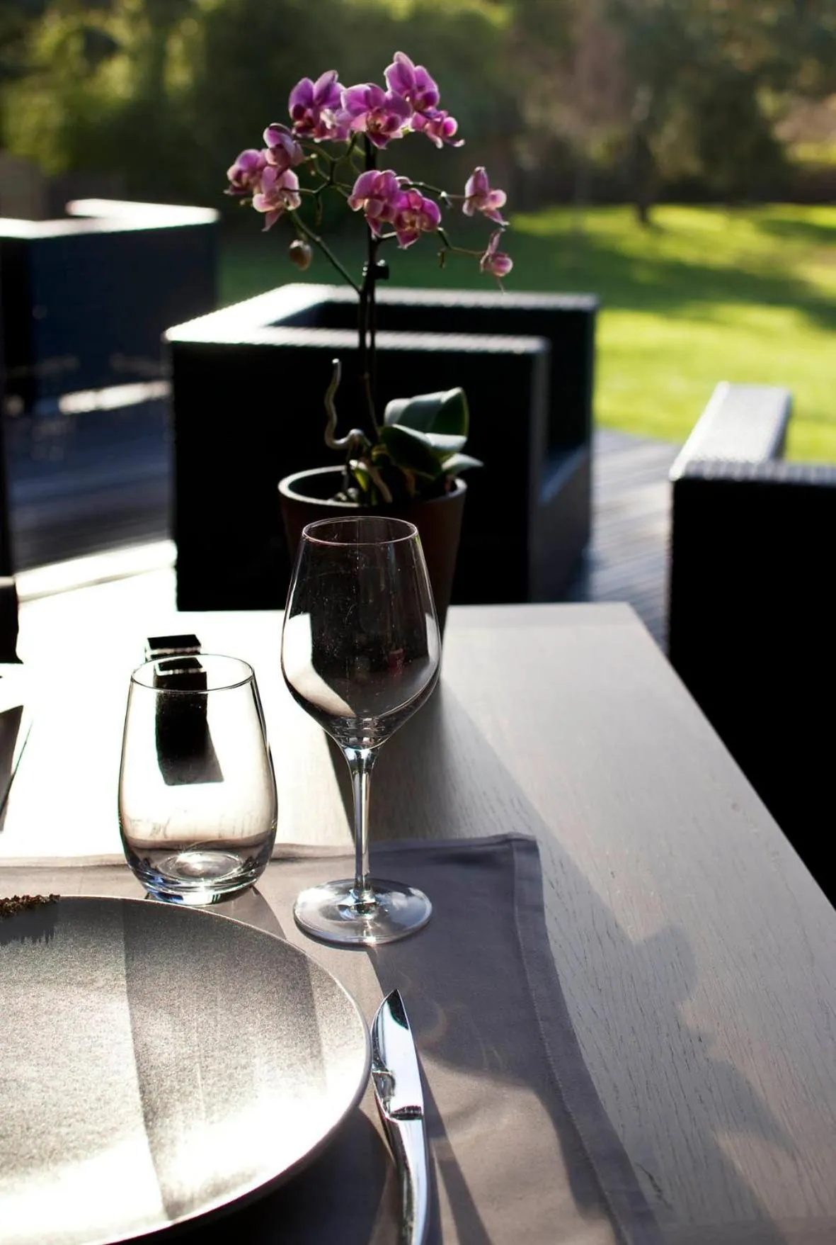 Restaurant/places to eat in L'Aubinière Hôtel Restaurant & Spa