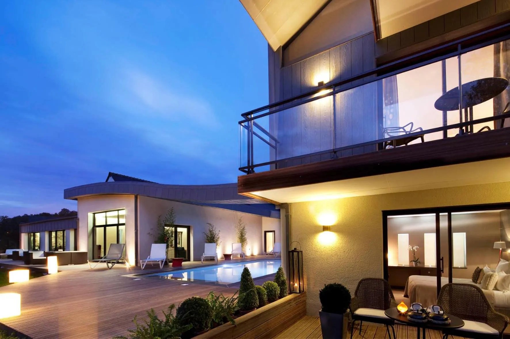 Facade/entrance in L'Aubinière Hôtel Restaurant & Spa