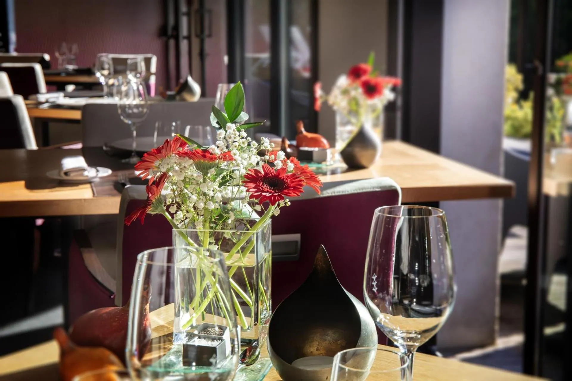 Restaurant/places to eat in L'Aubinière Hôtel Restaurant & Spa