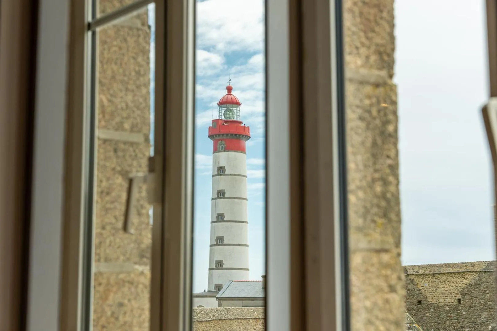 View (from property/room) in Hostellerie de la Pointe Saint-Mathieu - SPA & Restaurant