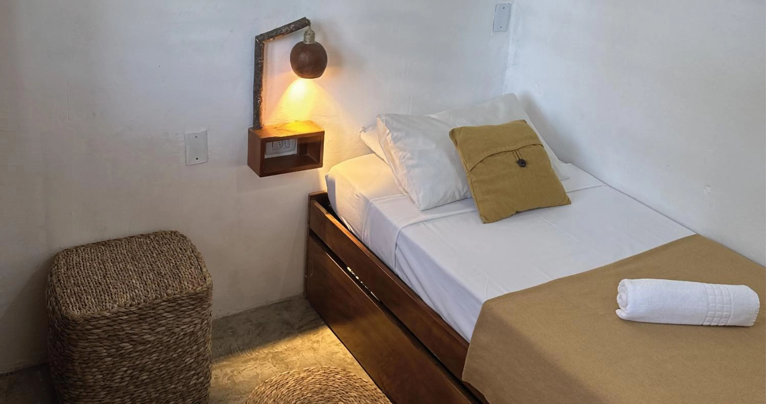 Twin Room with Shared Bathroom in Mandala Hostel Jeri