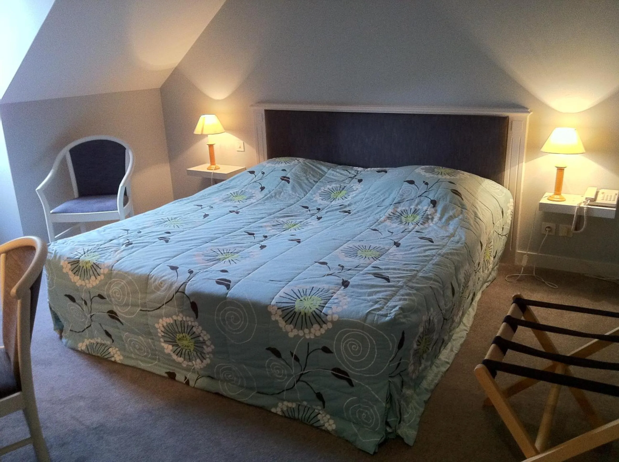 Photo of the whole room, Bed in Logis La Marjolaine