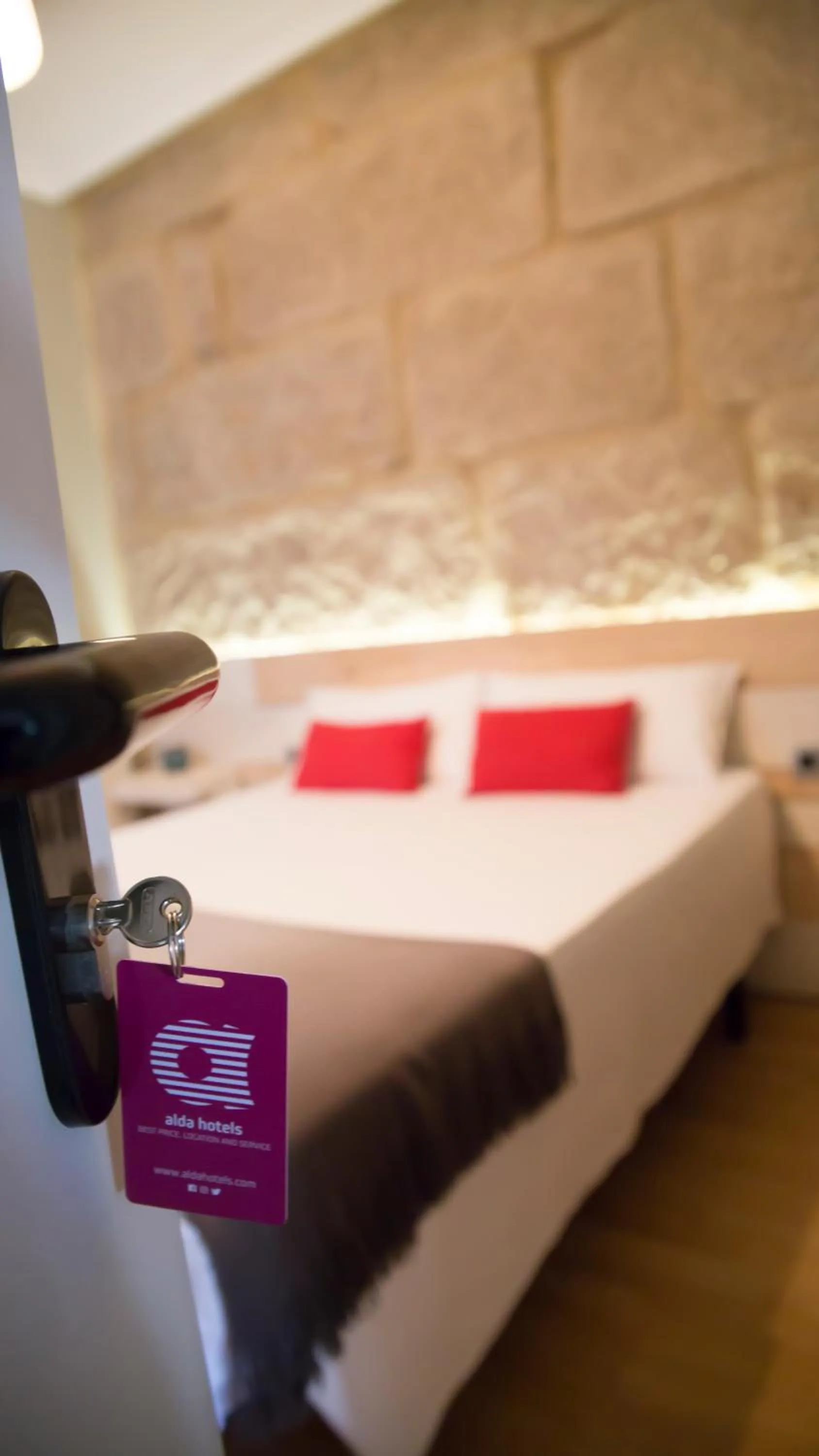 Bed in Hotel Alda Estación Vigo