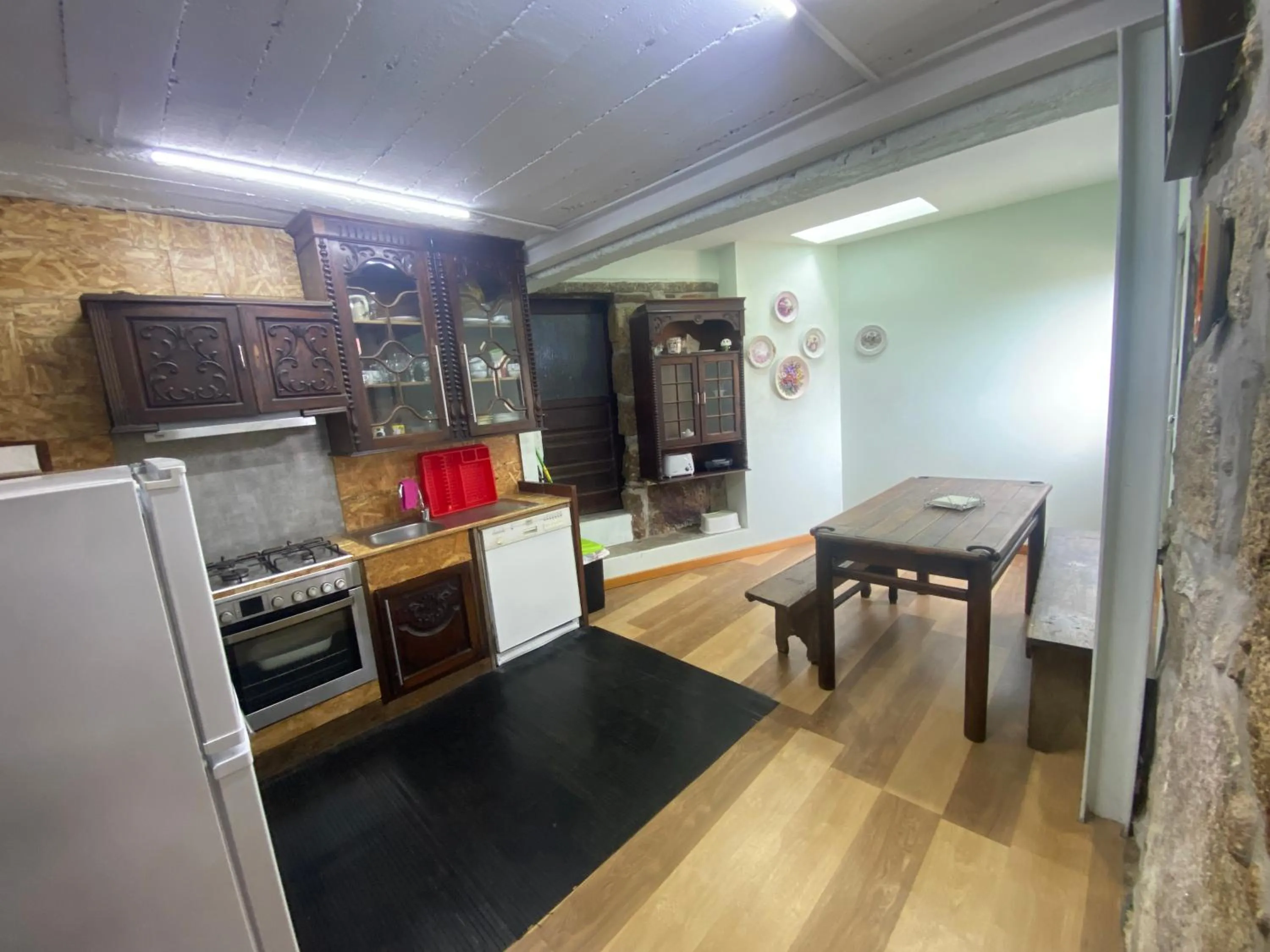 Kitchen or kitchenette in Casa do Avô Grande