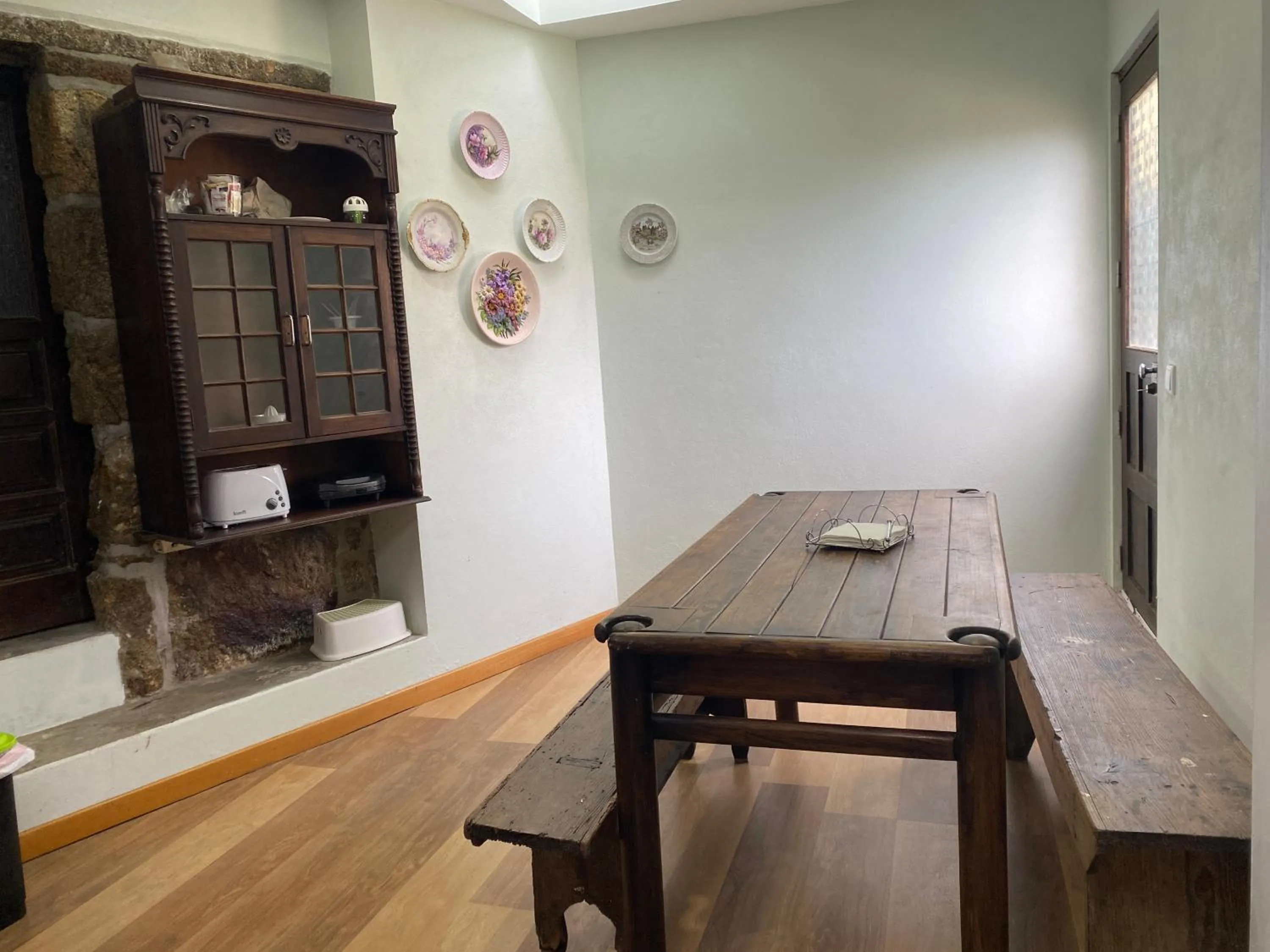 Communal kitchen in Casa do Avô Grande
