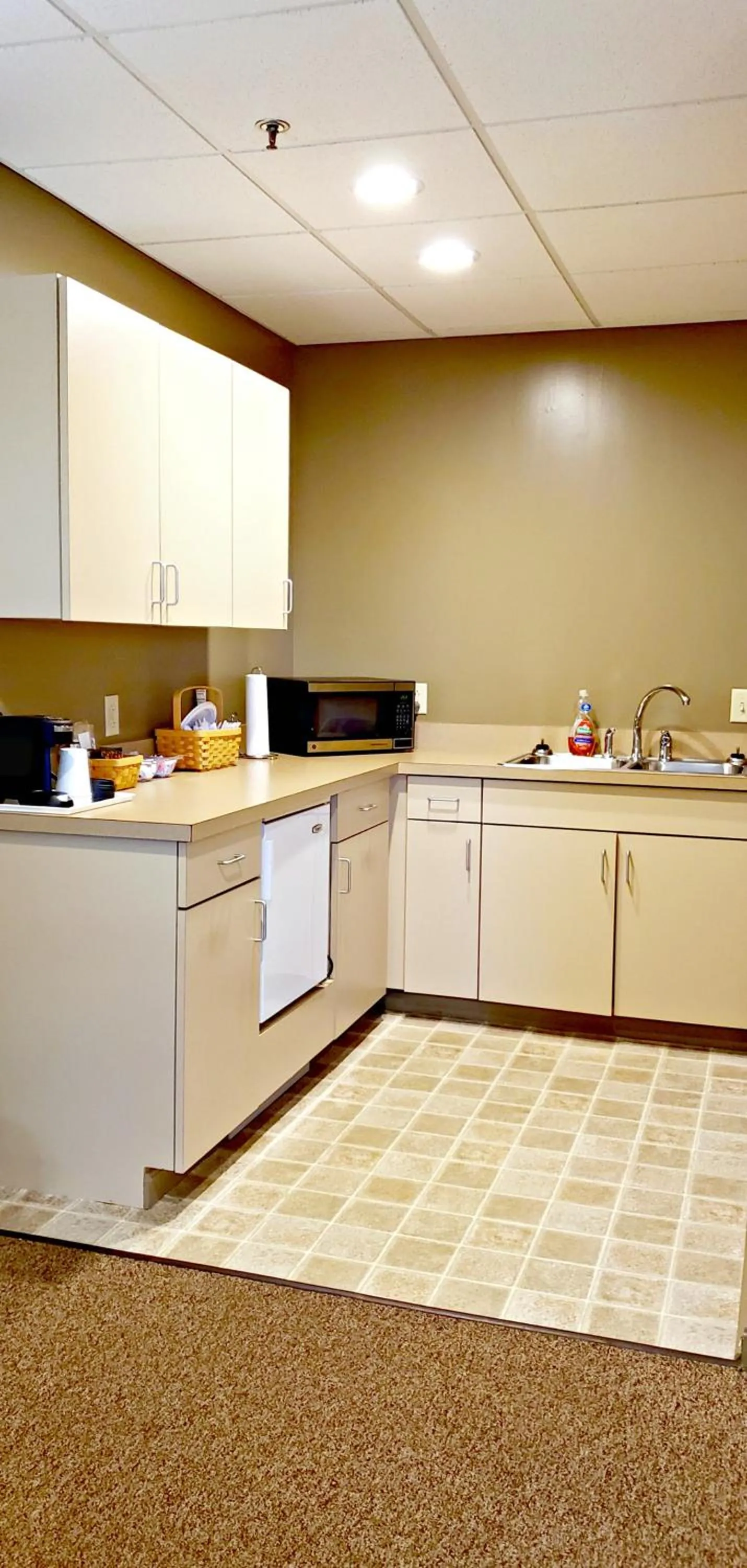 Kitchen or kitchenette in Lodging on the Square