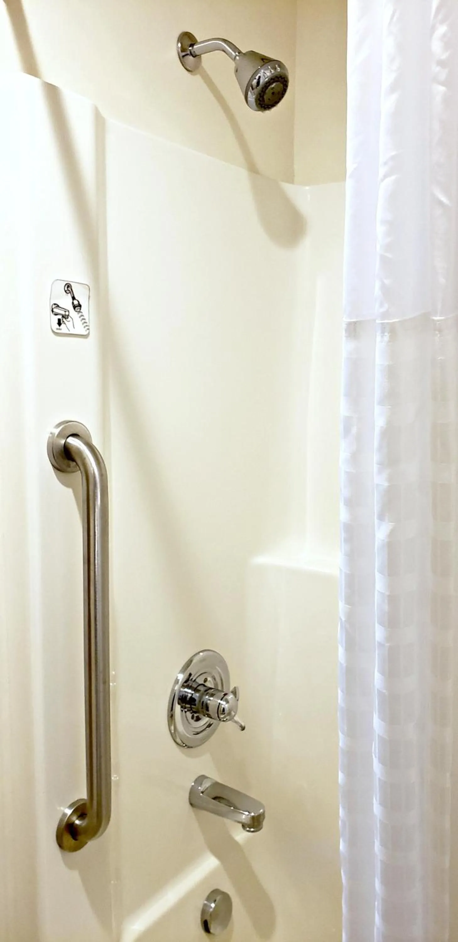 Shower in Lodging on the Square