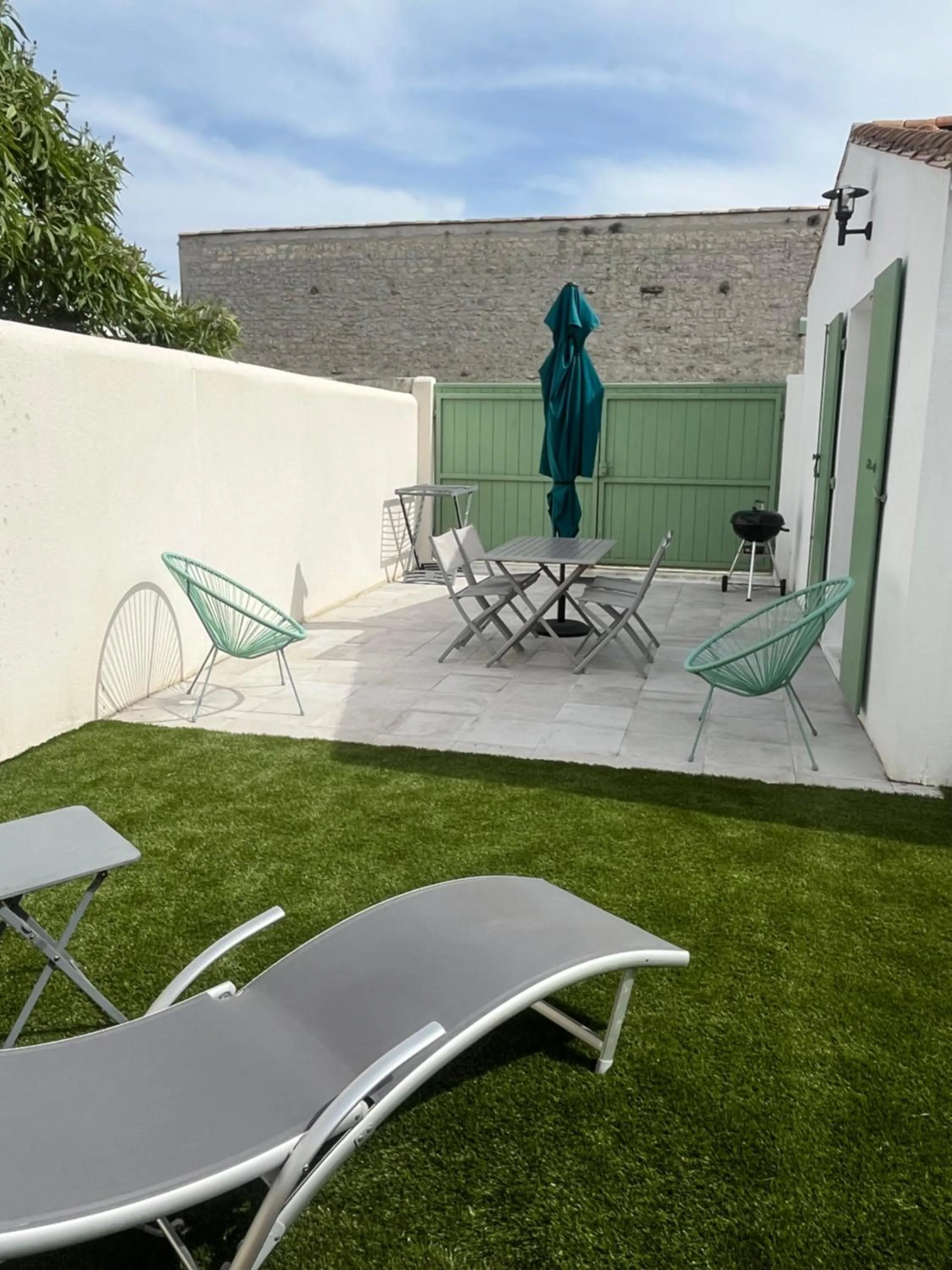 Patio in Locations Ile de Ré