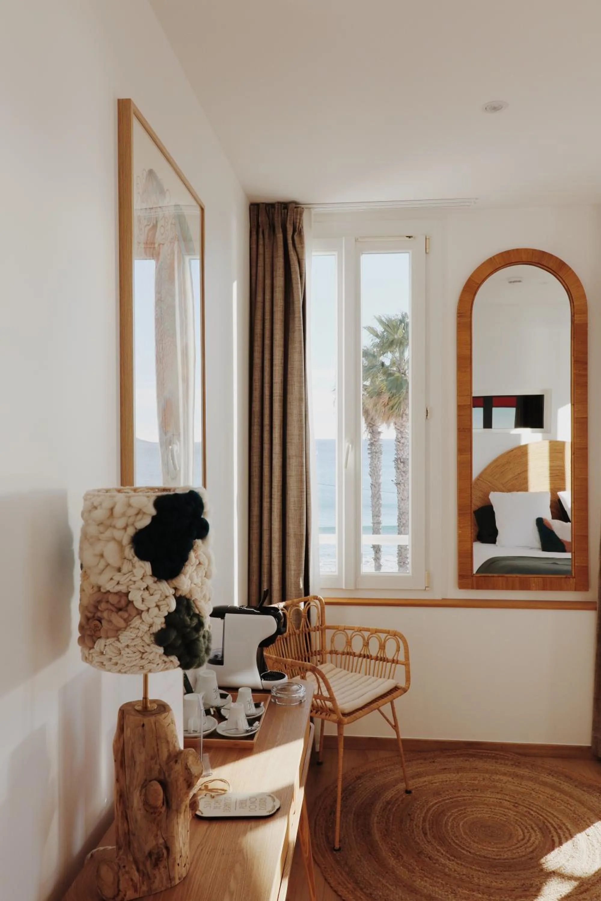 Decorative detail in Le Rose Thé