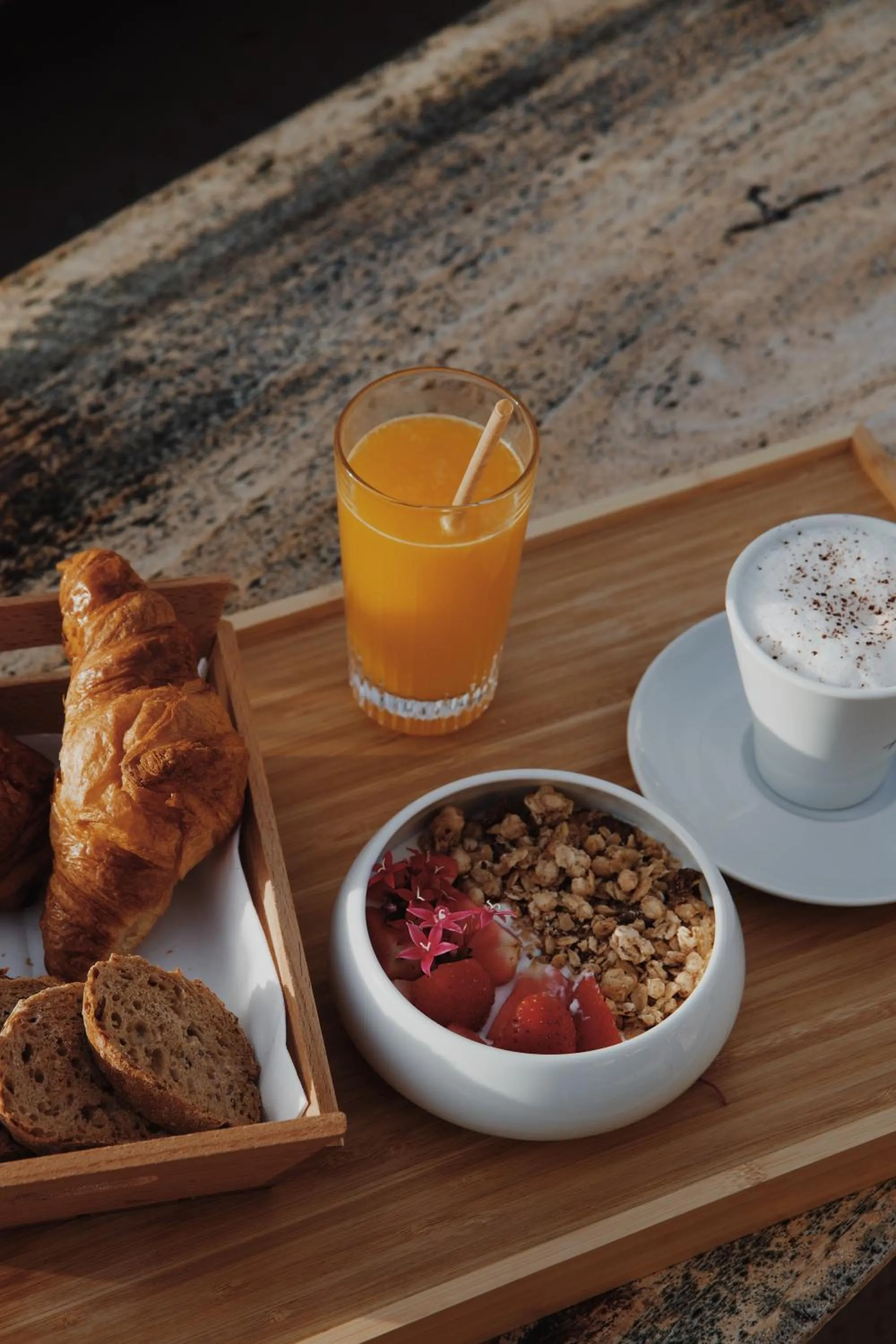 Breakfast in Le Rose Thé