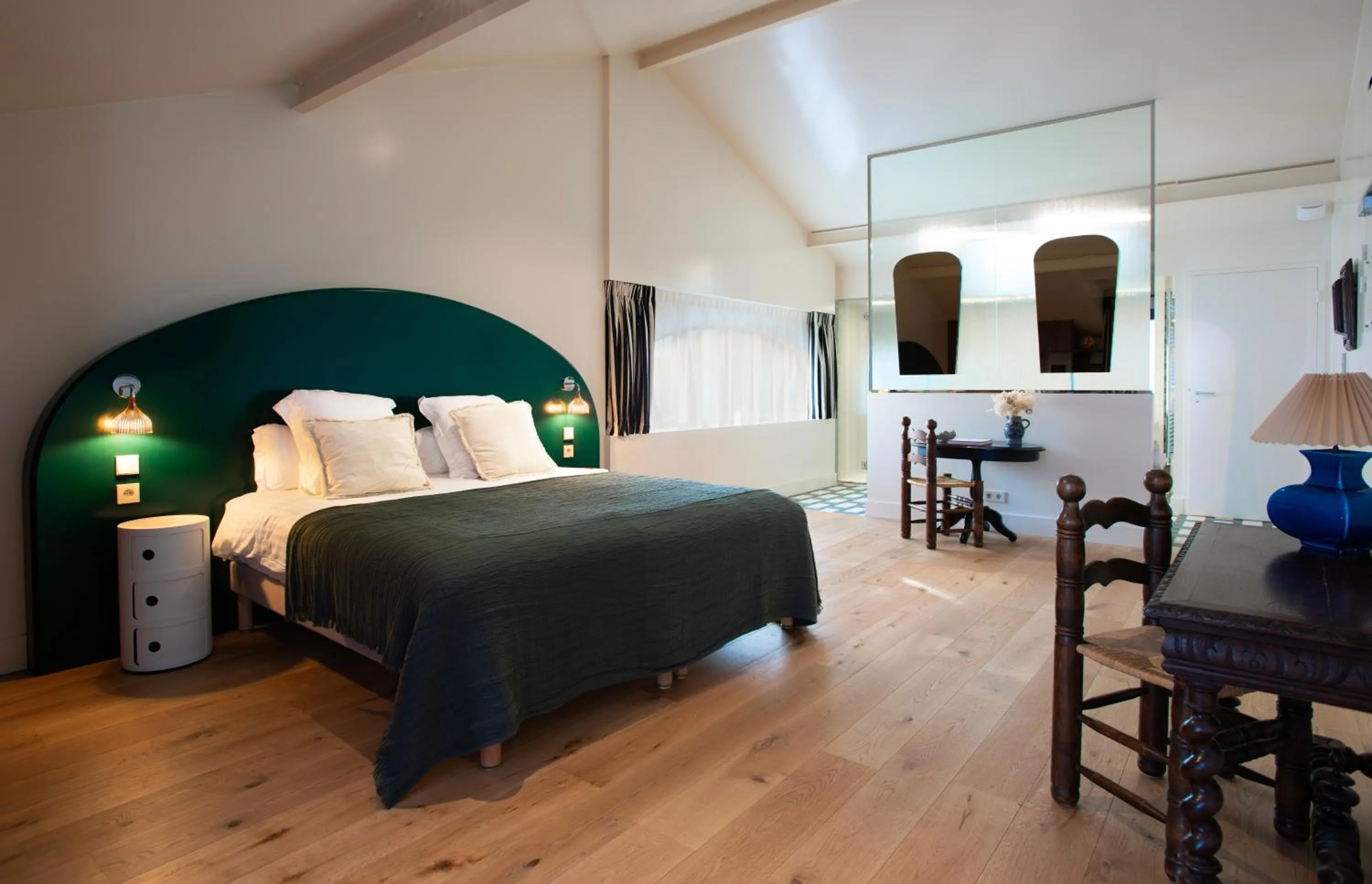 Bedroom, Bed in Hôtel Kemaris