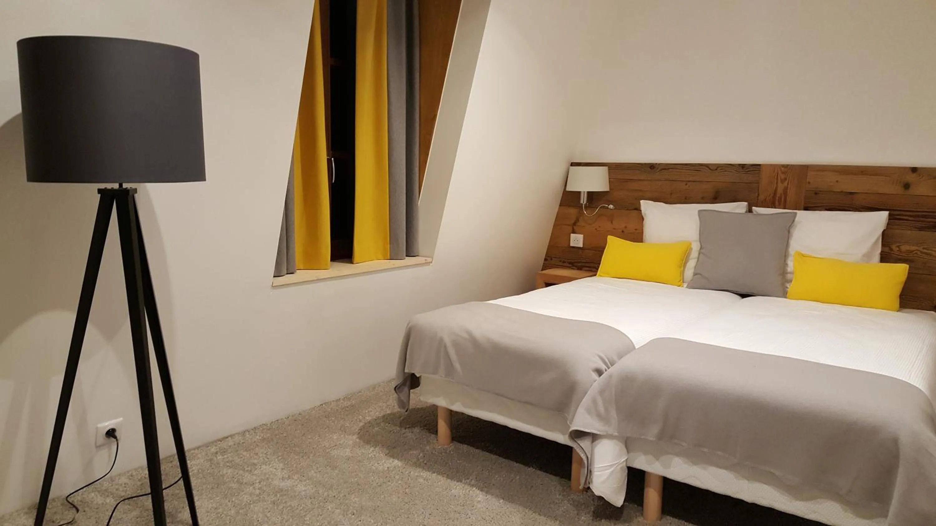 Photo of the whole room, Bed in Hotel Du Clocher