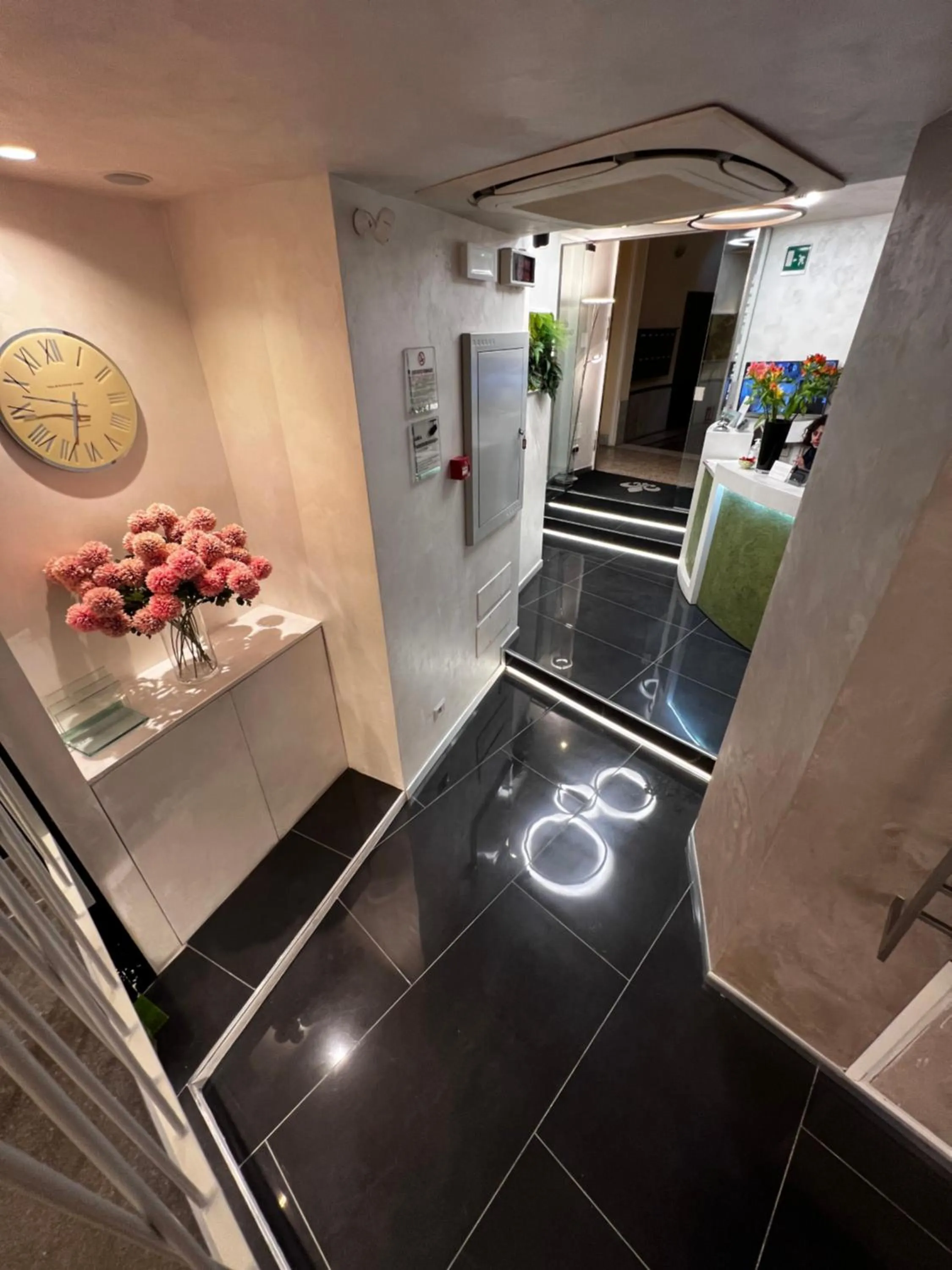 Lobby or reception in Hotel Vespasiano