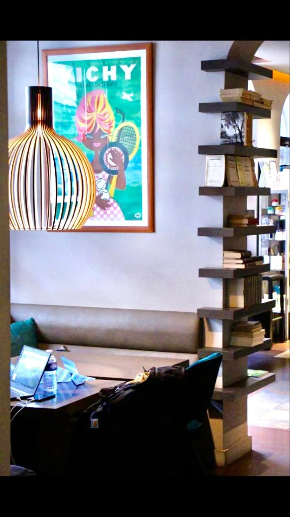 Lobby or reception in Kyriad Restaurant Centre SPA Vichy