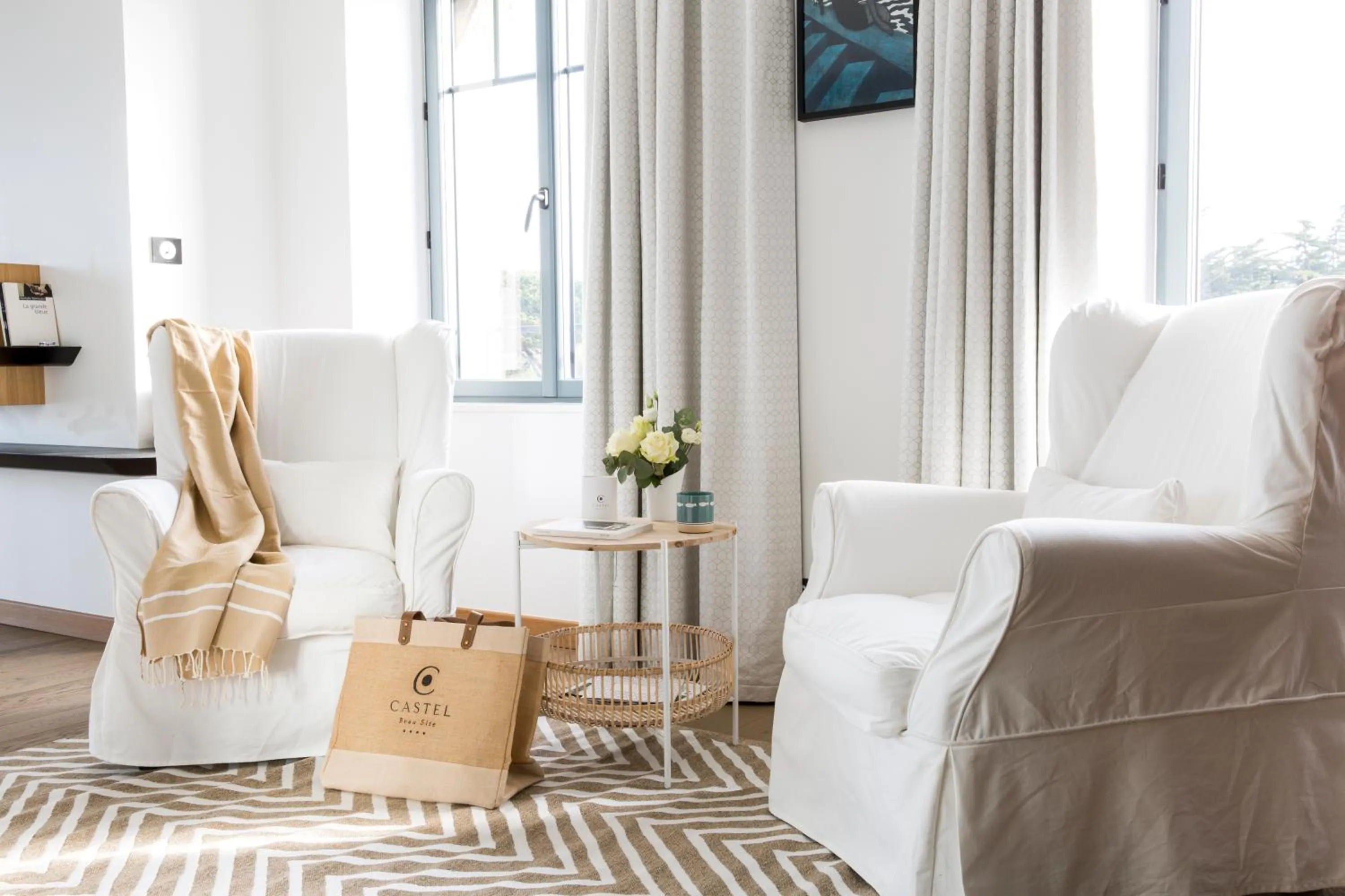 Living room in Castel Beau Site