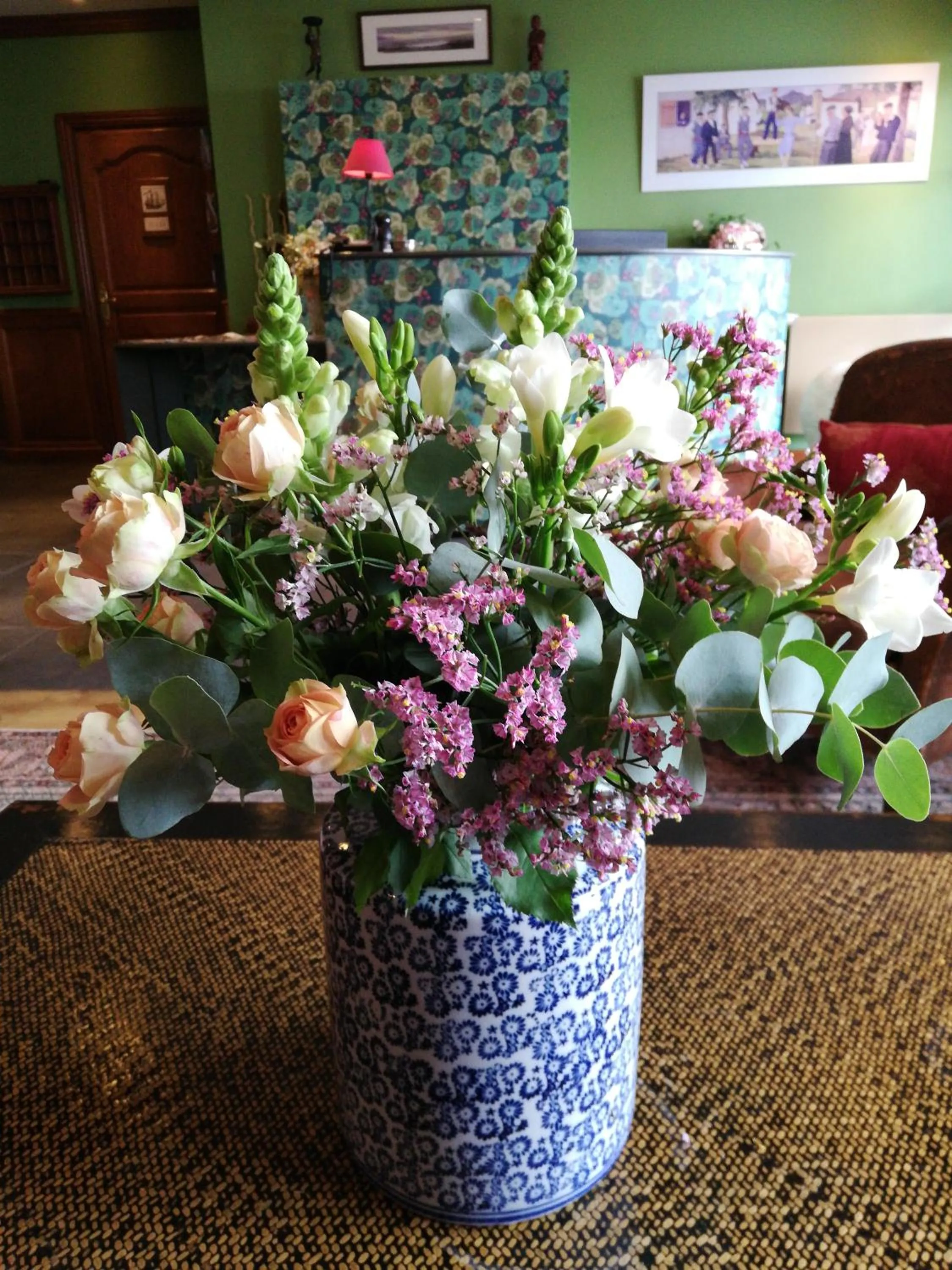 Lobby or reception in Hôtel La Marisa Grande Plage
