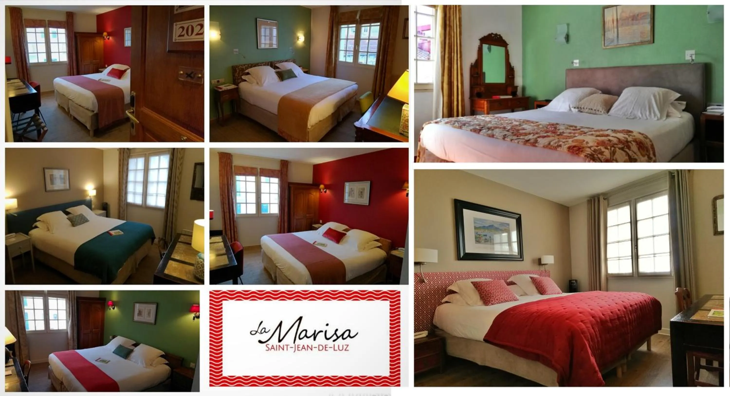 Photo of the whole room, Bed in Hôtel La Marisa Grande Plage