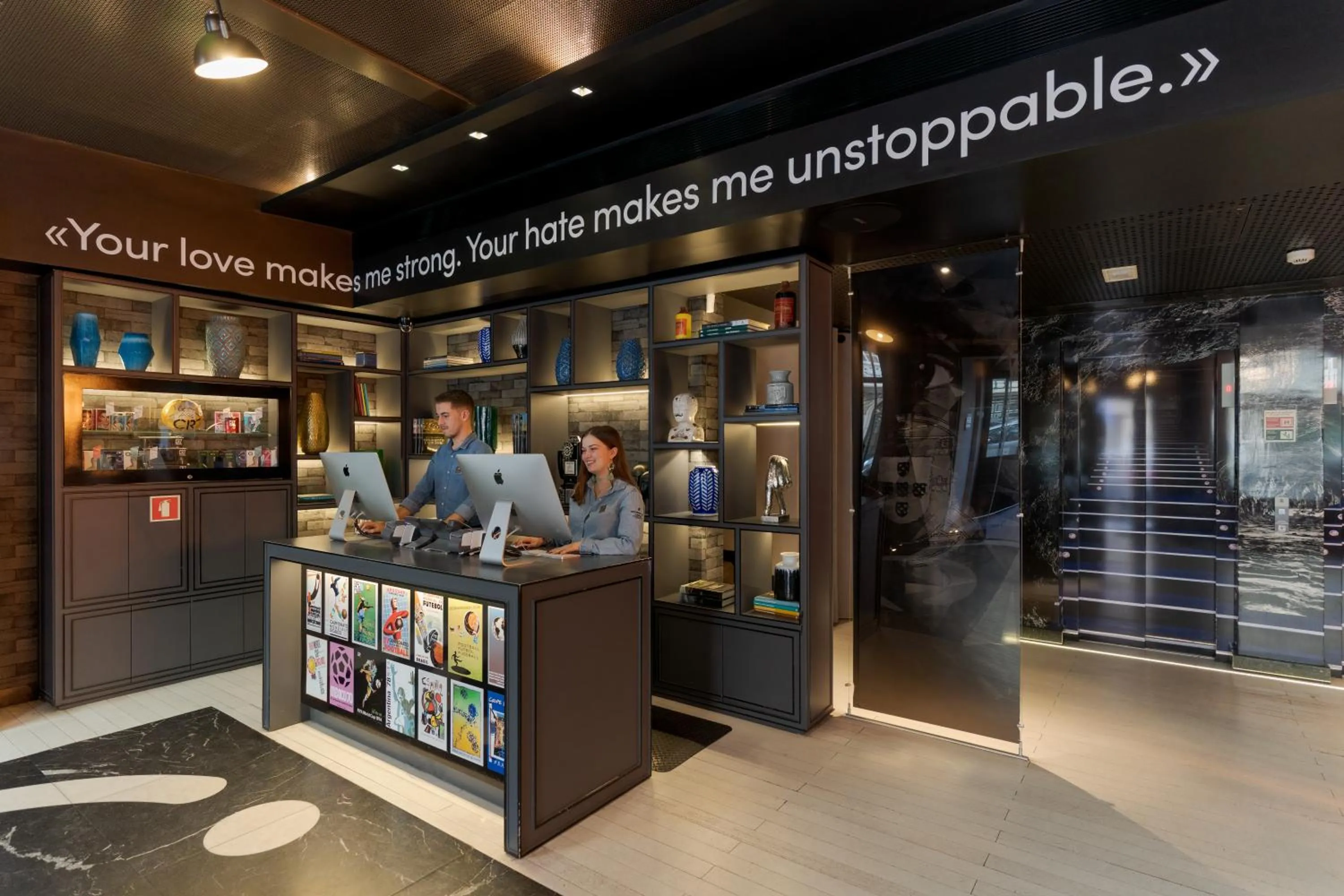 Lobby or reception in Pestana CR7 Lisboa