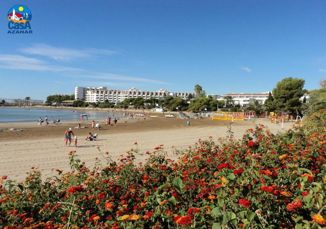 Beach in Apartamentos Madeira Casa Azahar