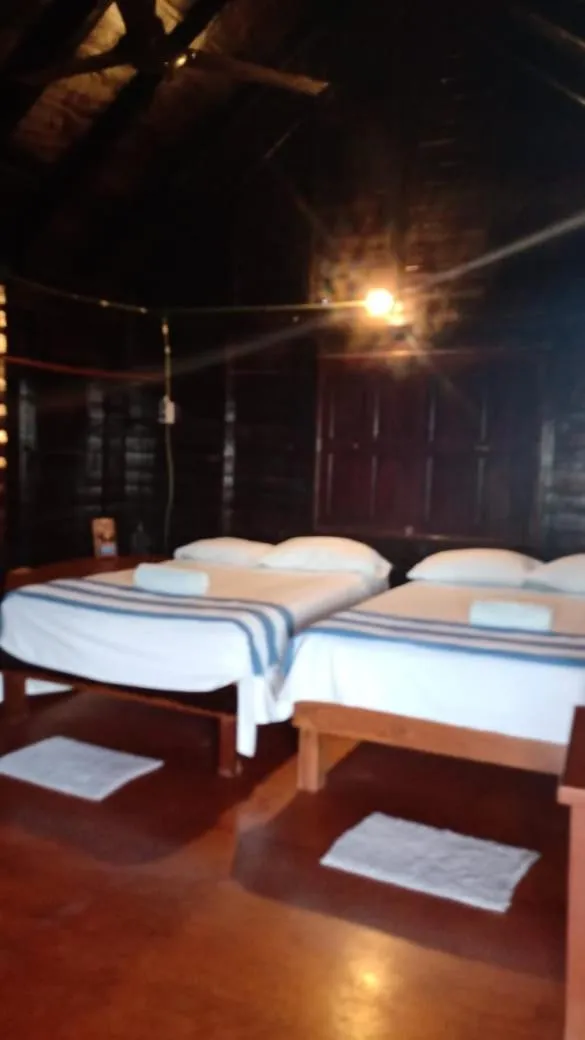 Bed in Cabañas El Cuyo