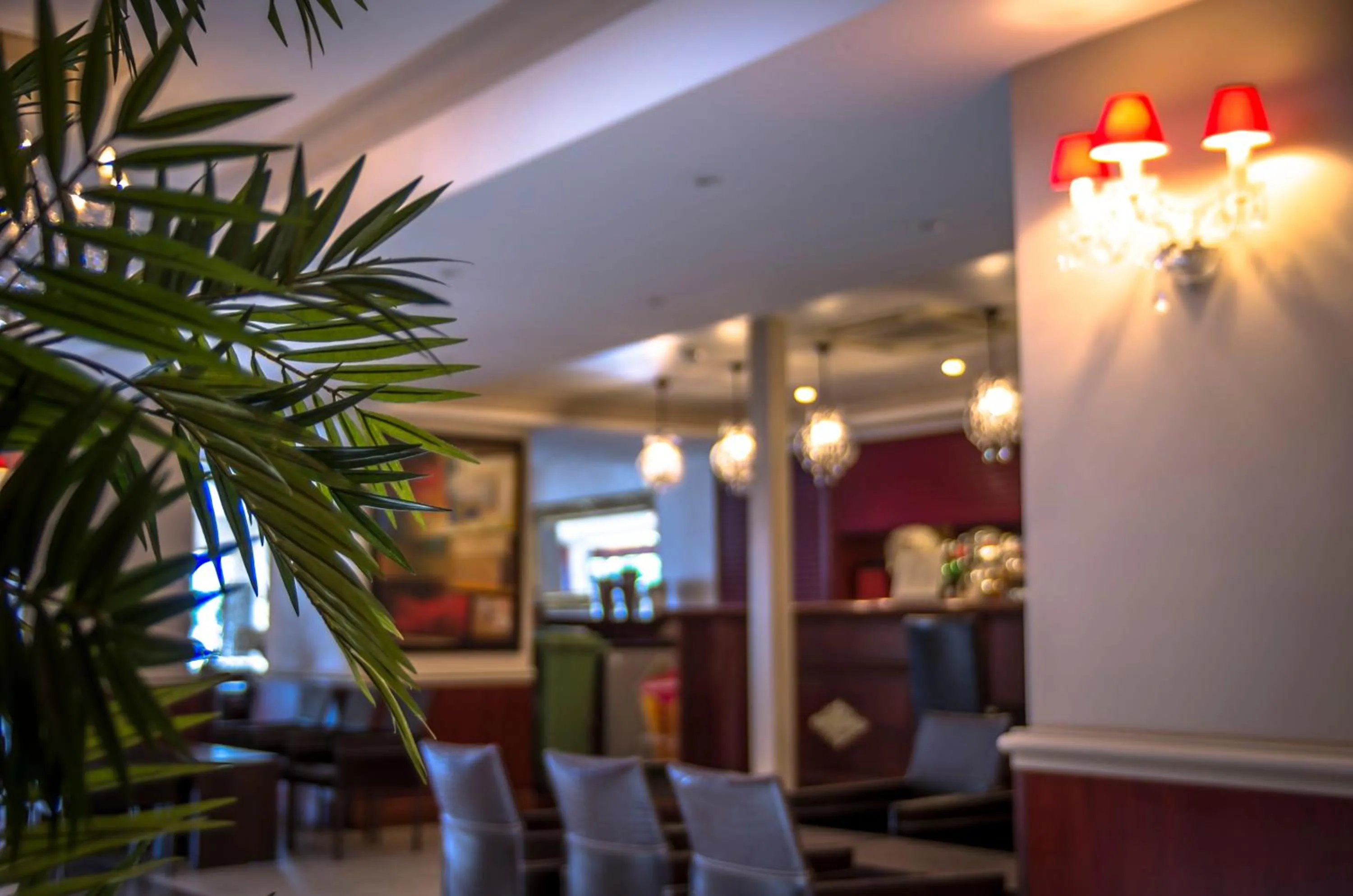 Lounge or bar in Hôtel Jeanne d'Arc