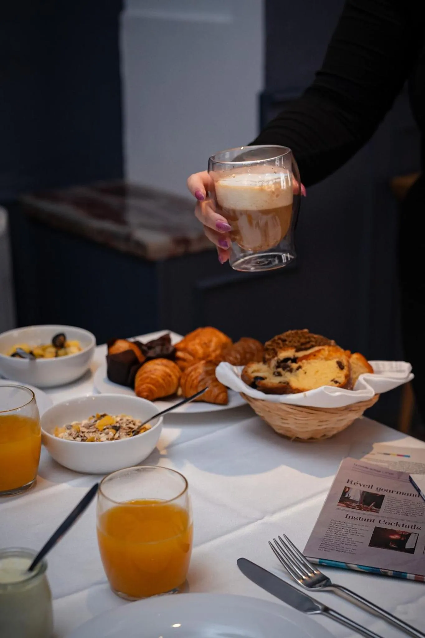 Breakfast in Hôtel Le Rapp
