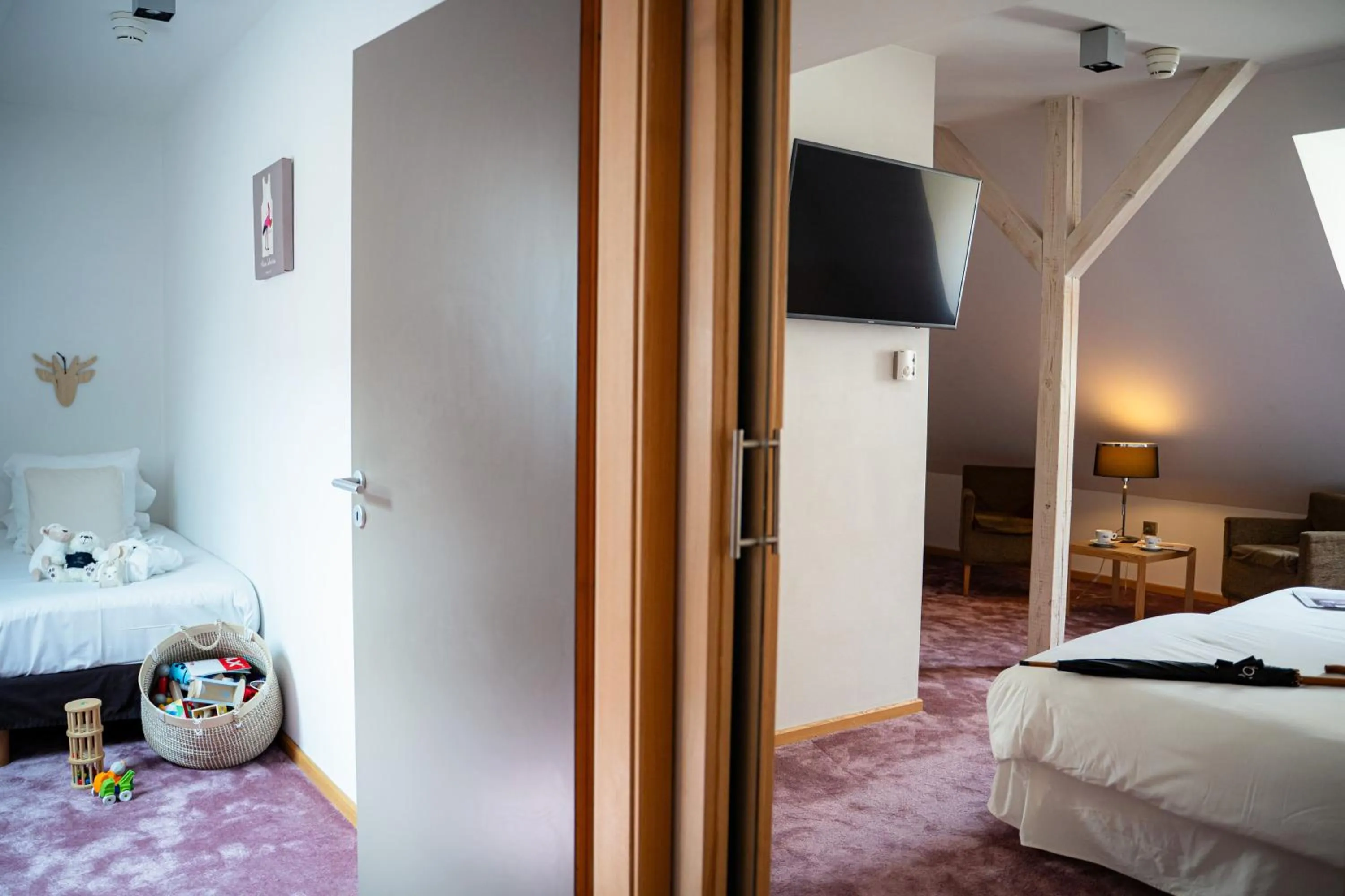 Photo of the whole room, Bed in Hôtel Le Rapp