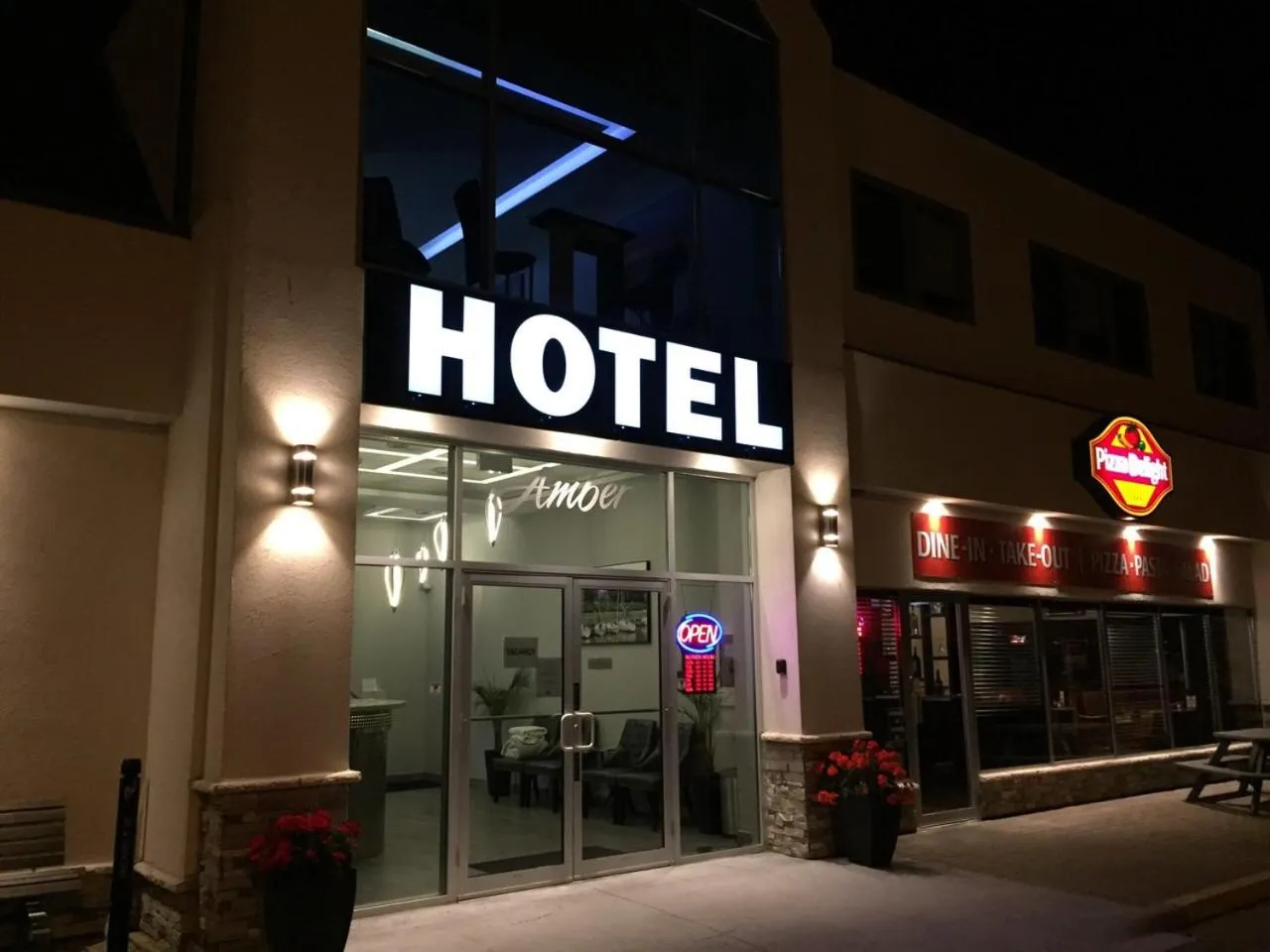 Property building in Amber Hotel