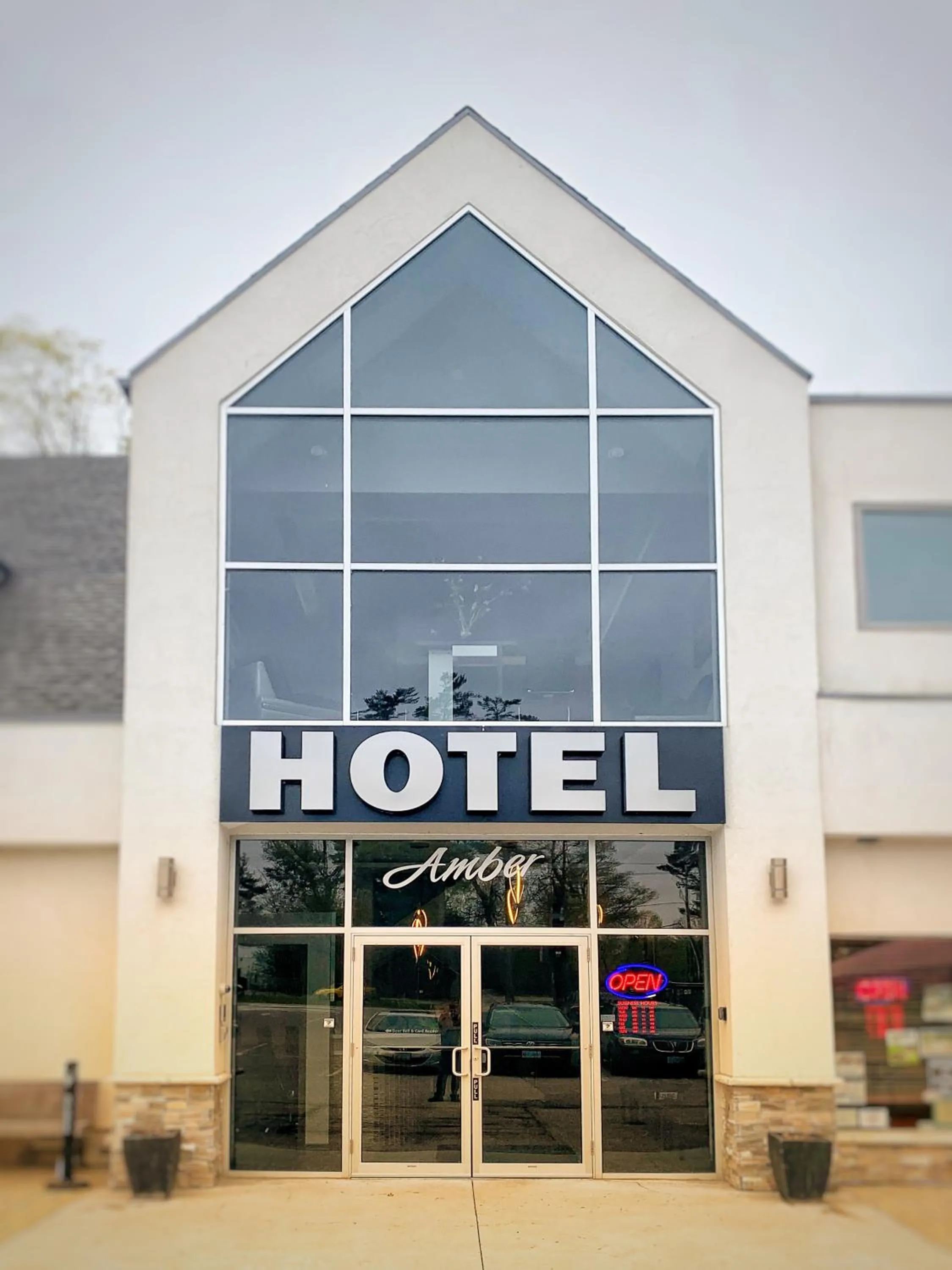 Property building in Amber Hotel