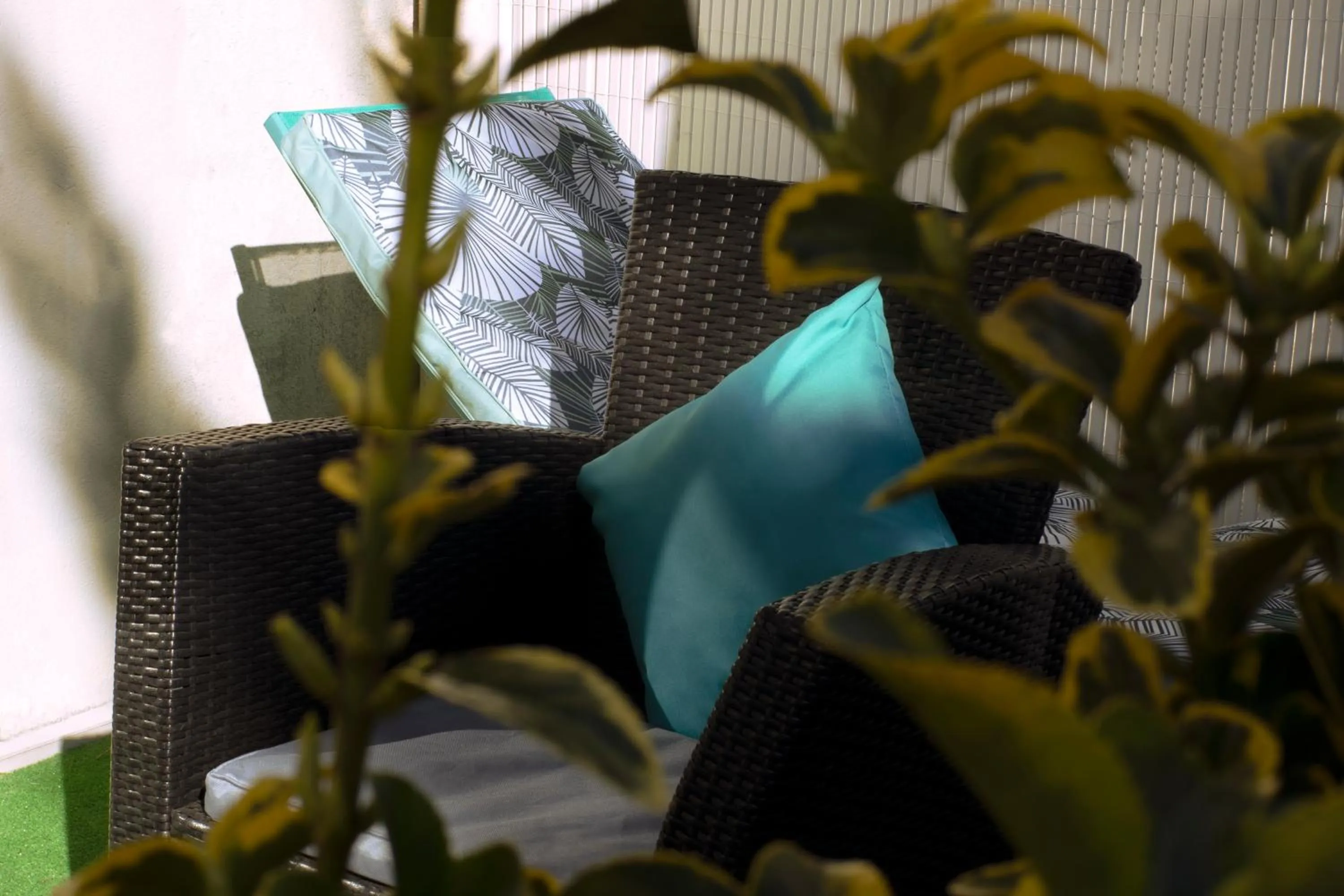 Patio in Hôtel Bellevue Cannes